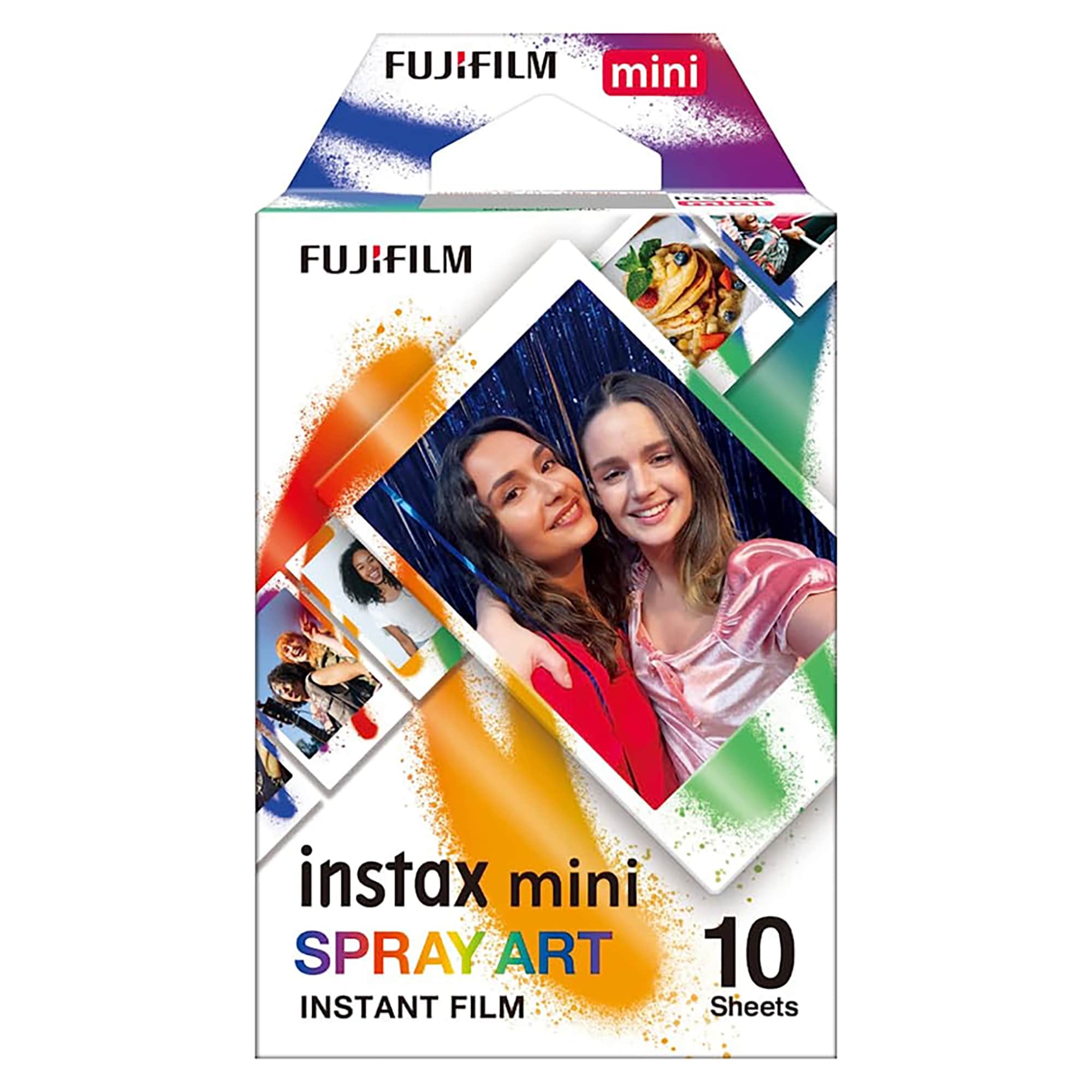 Fujifilm Instax Film Mini 10 bilder Spray Art