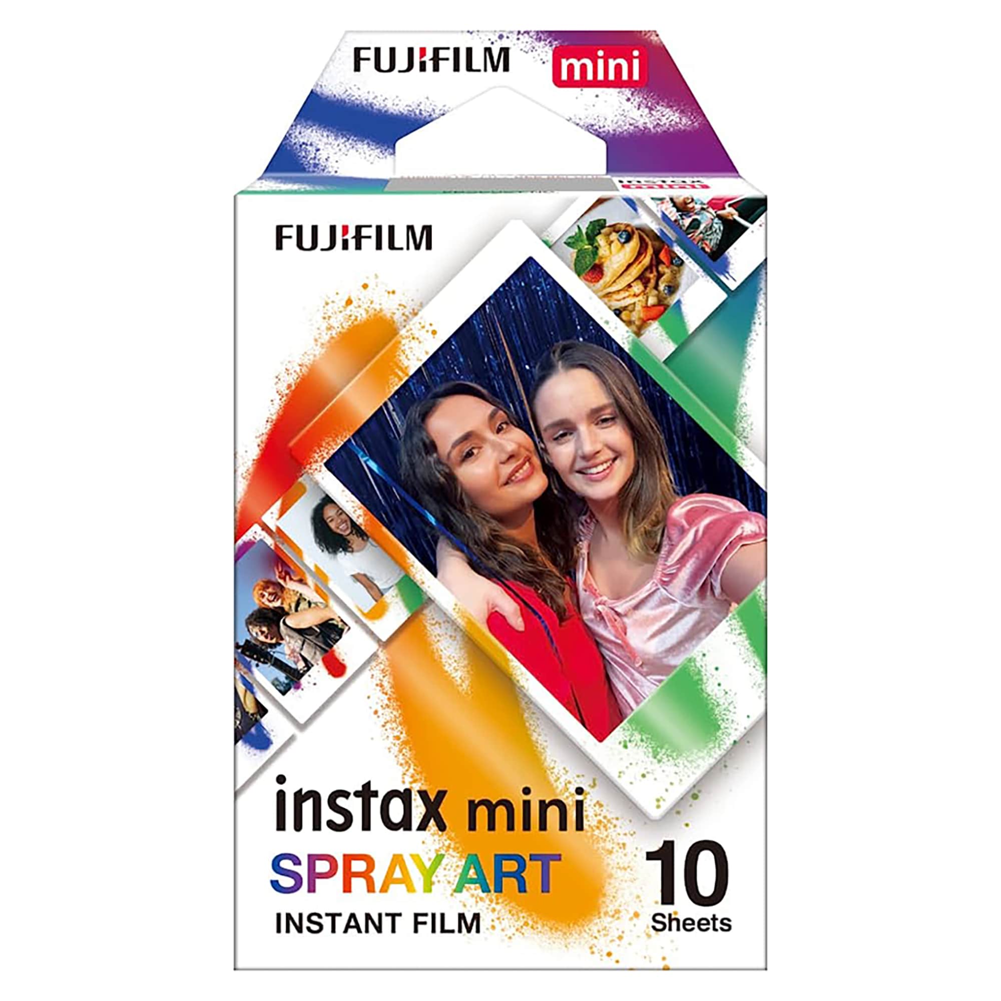 Fujifilm Instax Film Mini 10 bilder Spray Art