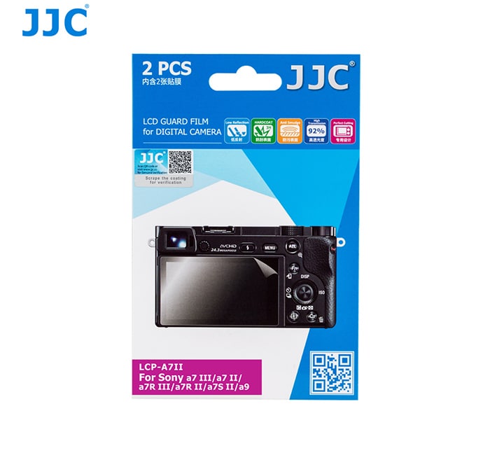 JJC LCD-SKYDD FÖR SONY A7II/A7SII/A7RII/A7III