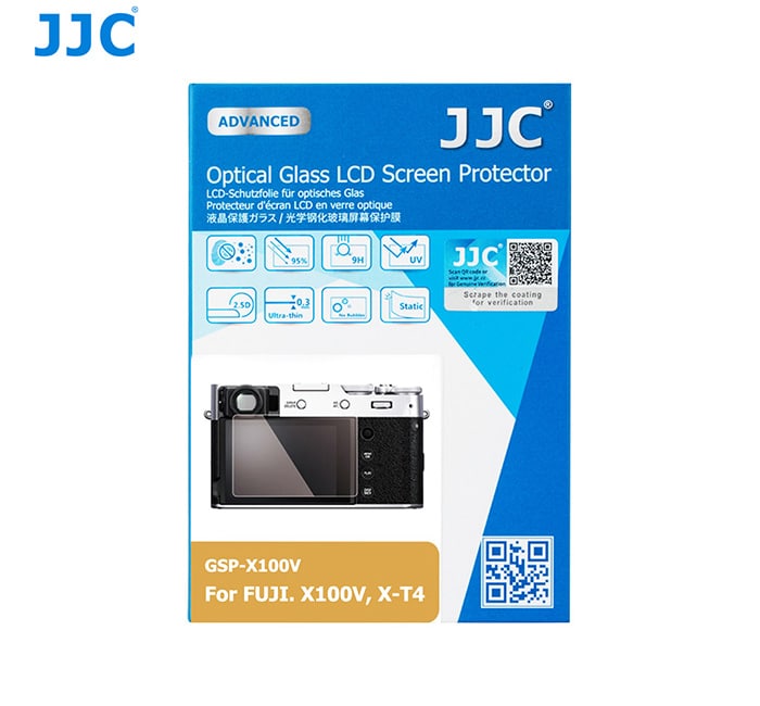 JJC LCD-SKYDD OPTICAL GLASS FUJI X100V, X-T5, X-T4 & X-E4