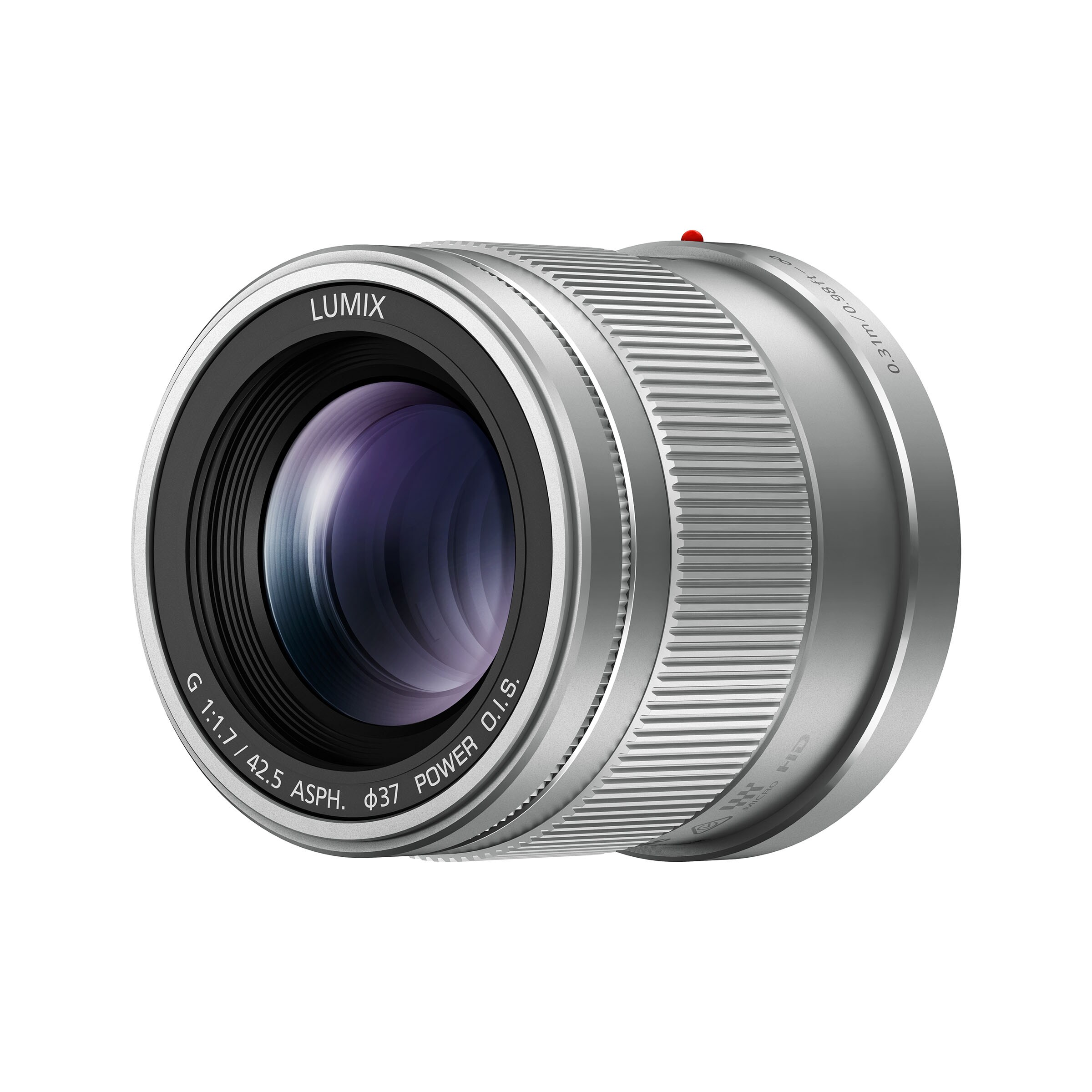 LUMIX-G-H-HS043-Silver-Front-Slant