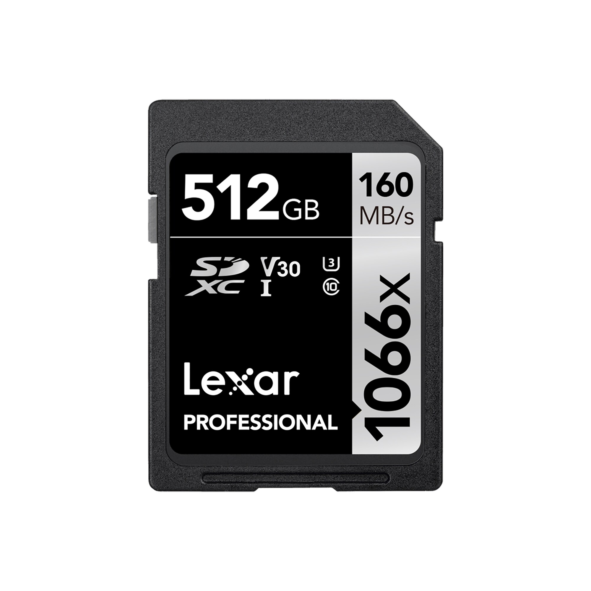 Lexar Pro 1066x SDXC U3 (V30) UHS-II R160/W120 512GB