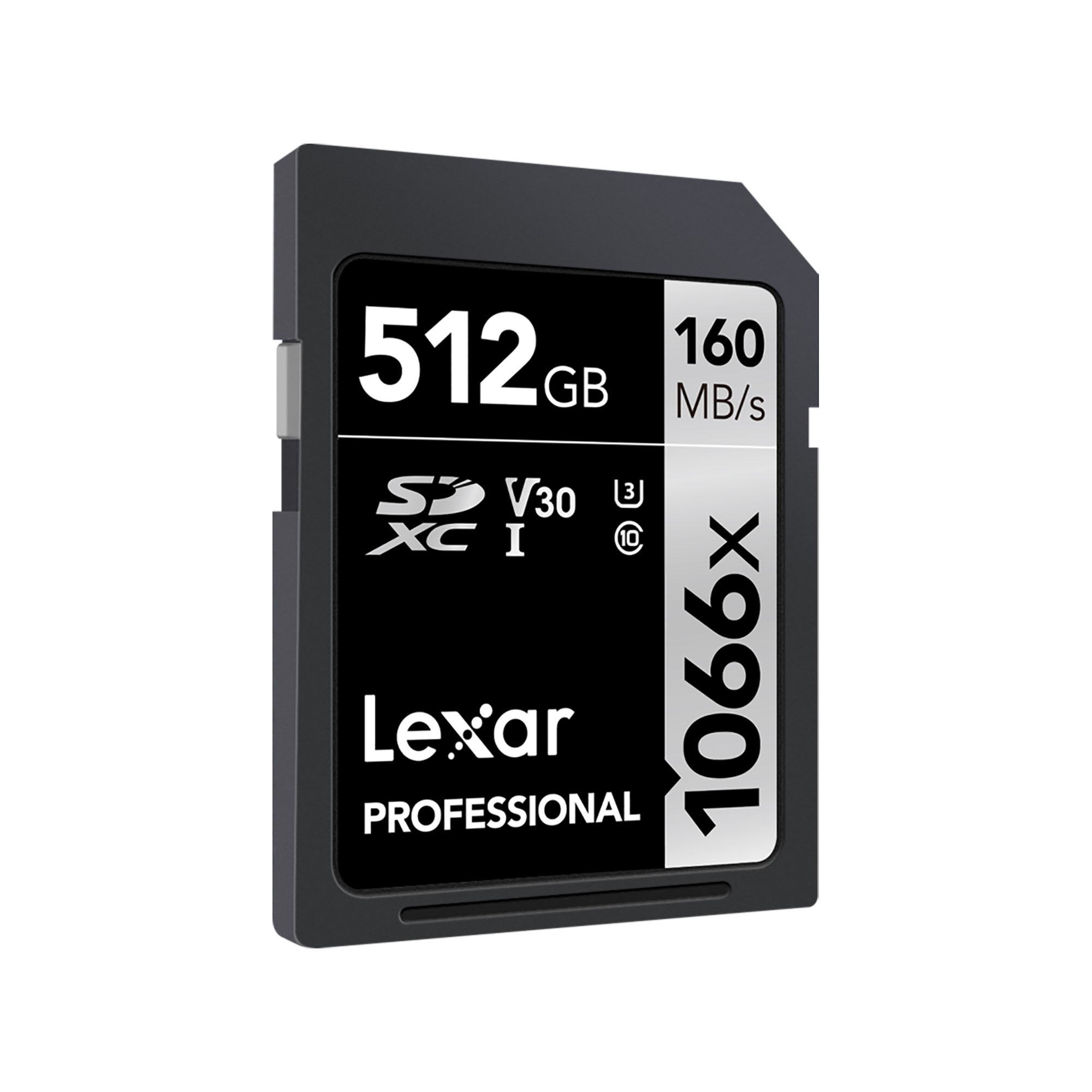 Lexar Pro 1066x SDXC U3 (V30) UHS-II R160/W120 512GB