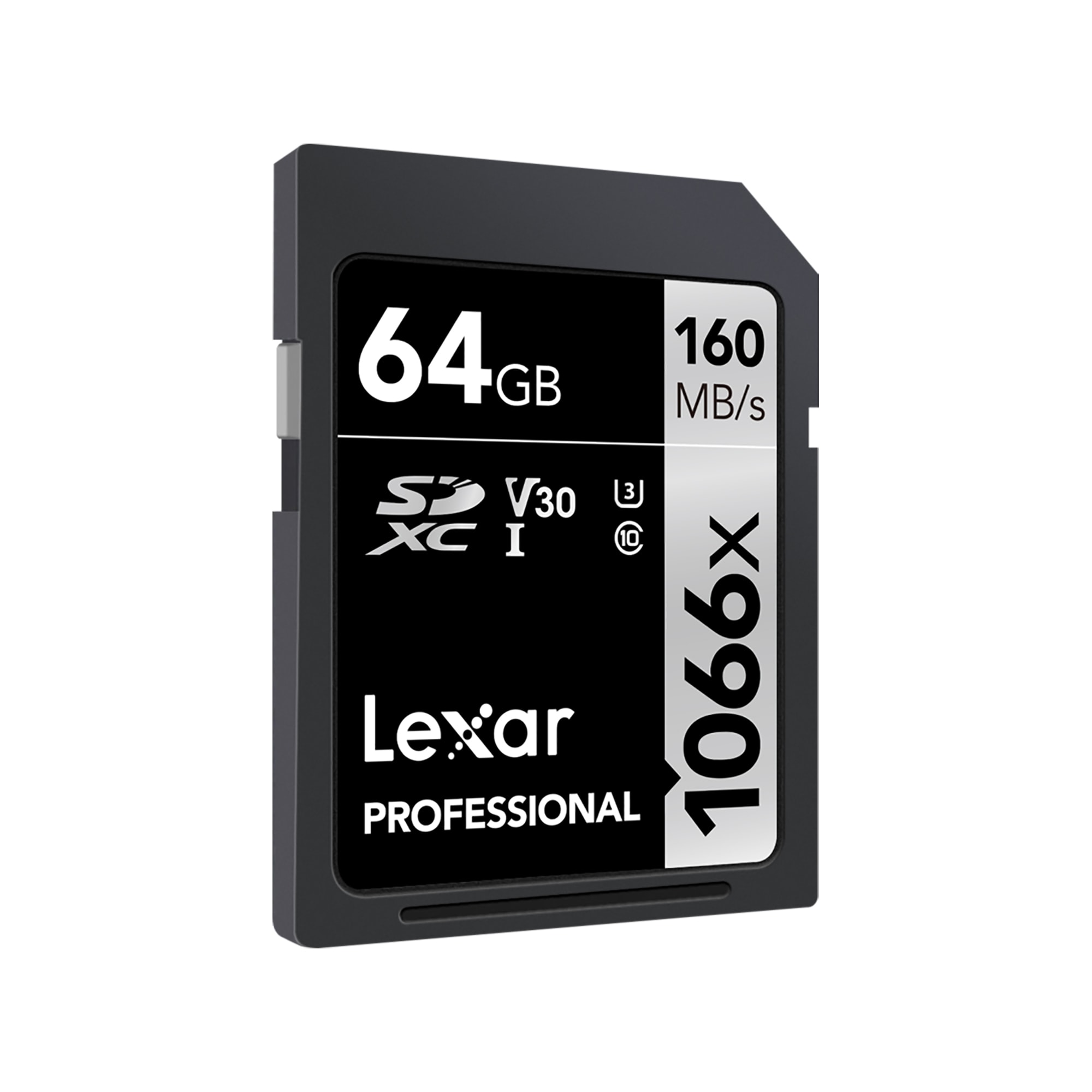 Lexar Pro 1066x SDXC U3 (V30) UHS-I R160/W70 64GB