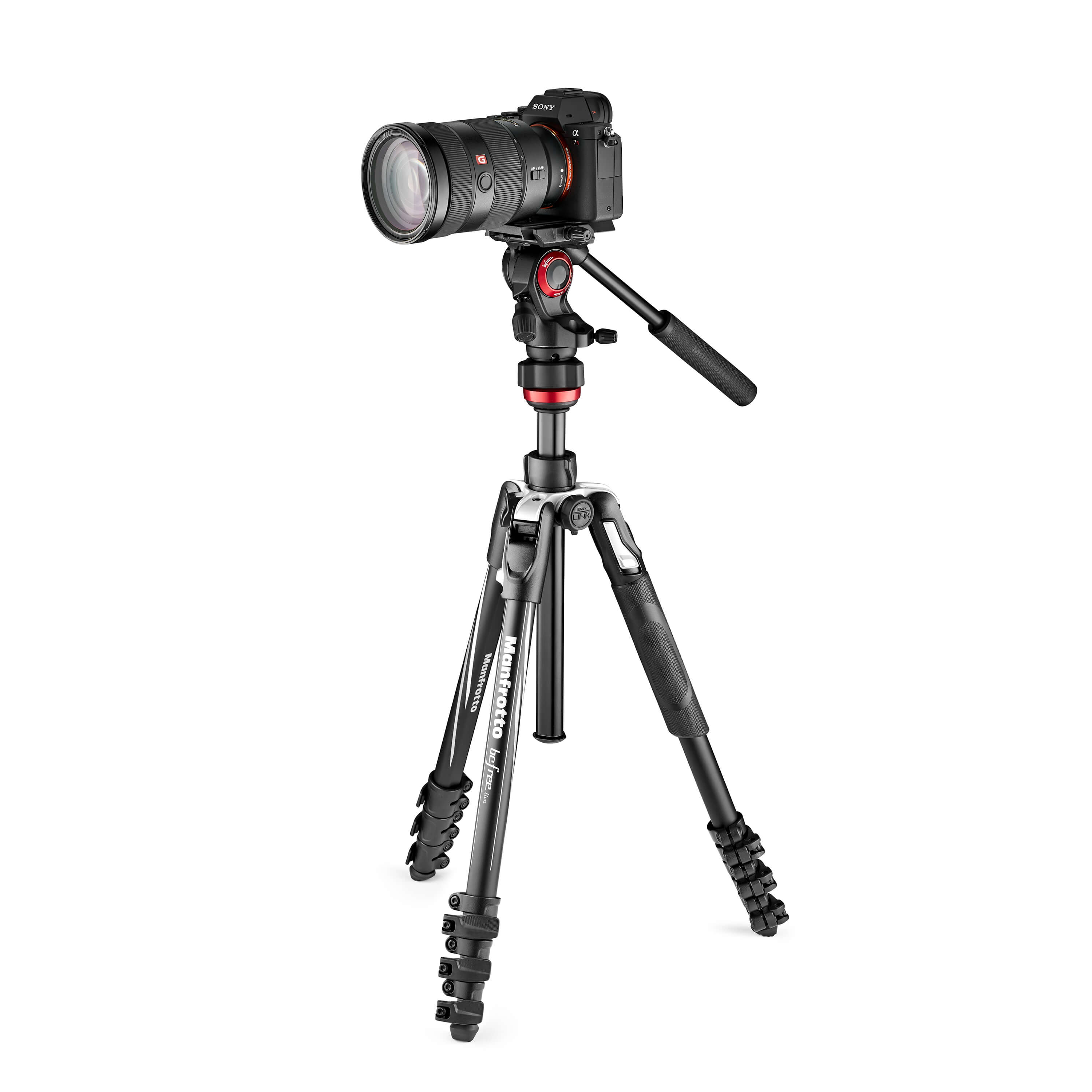 Manfrotto Stativkit Video Befree Live