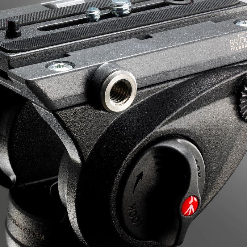 Manfrotto Videohuvud MVH500AH flatebase