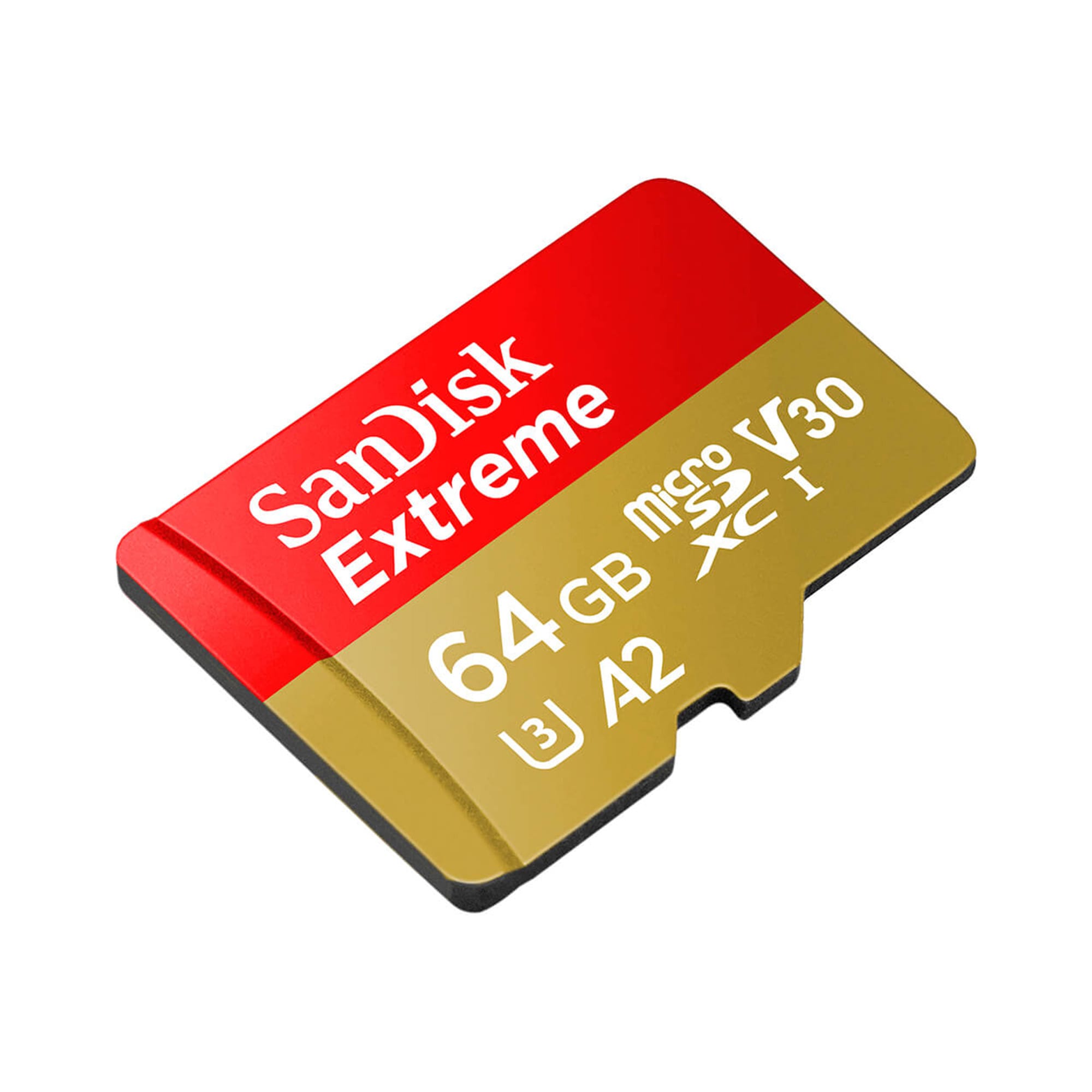 SanDisk MicroSDXC Extreme 64GB 170MB/s A2 C10 V30 UHS-I U3