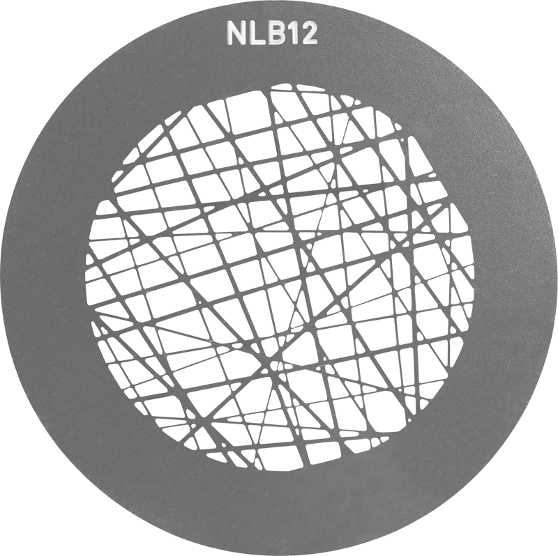 Nanlite GOBO mönster diskar Set 1 för PJ-BM