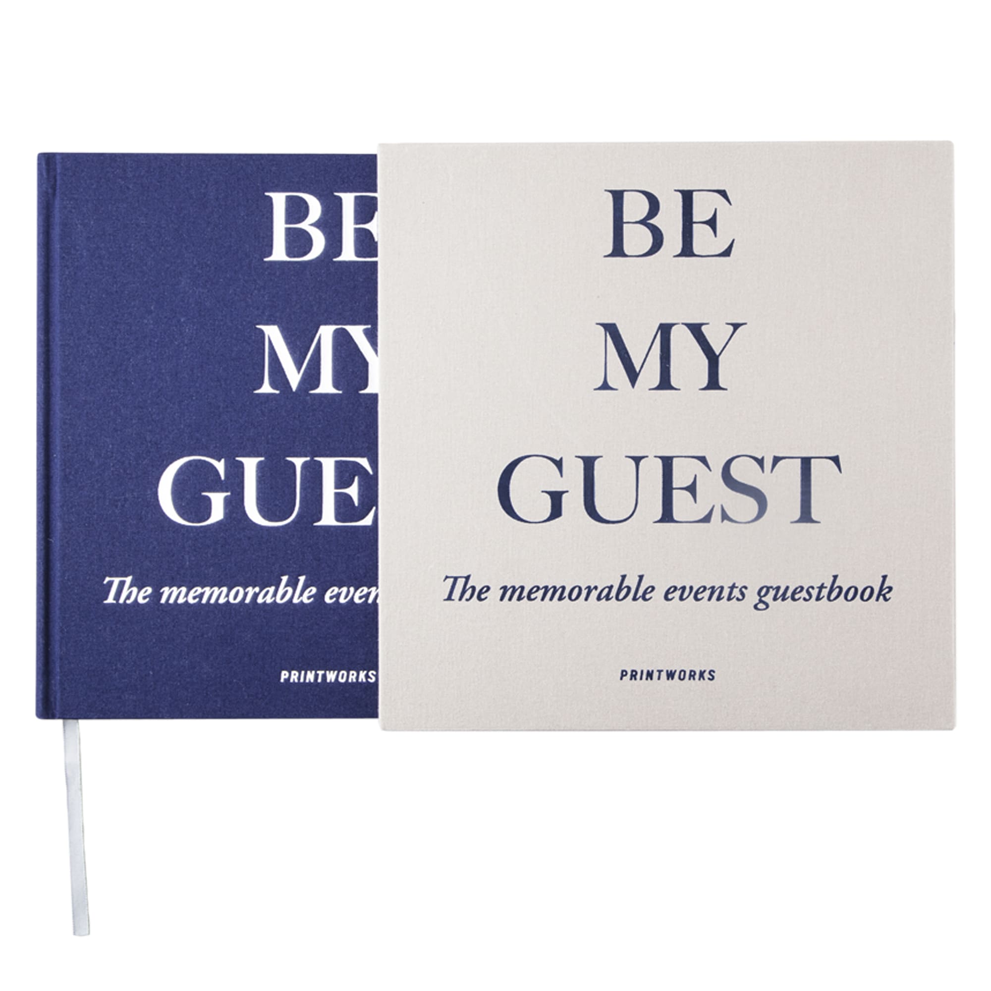 Printworks Guestbook Grey/Navy