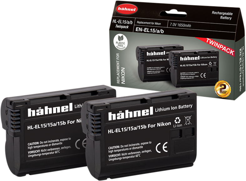 Hähnel HL-EL15HP Twin Pack