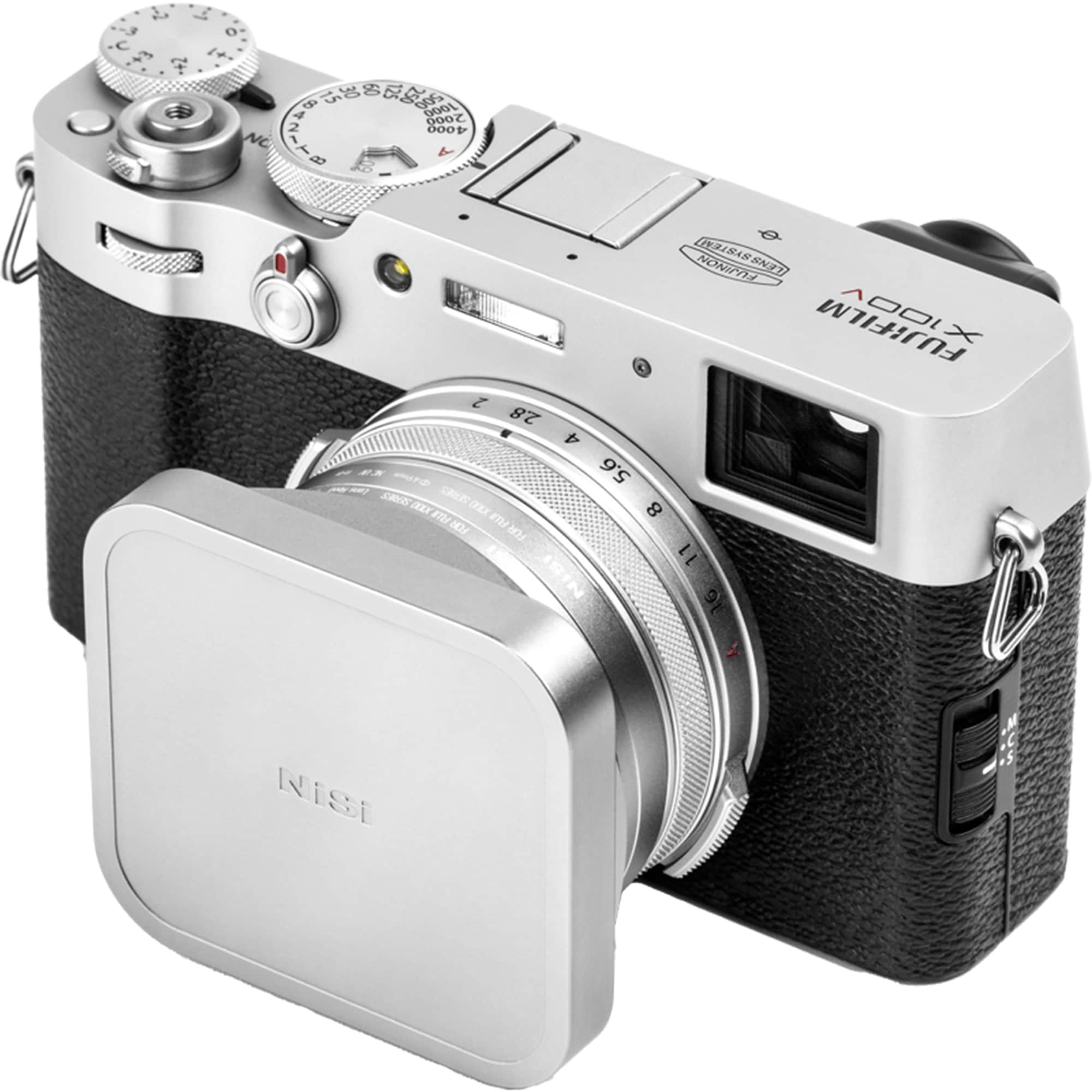 NiSi Motljusskydd, UV-Filter & lock för Fujifilm X100 Silver