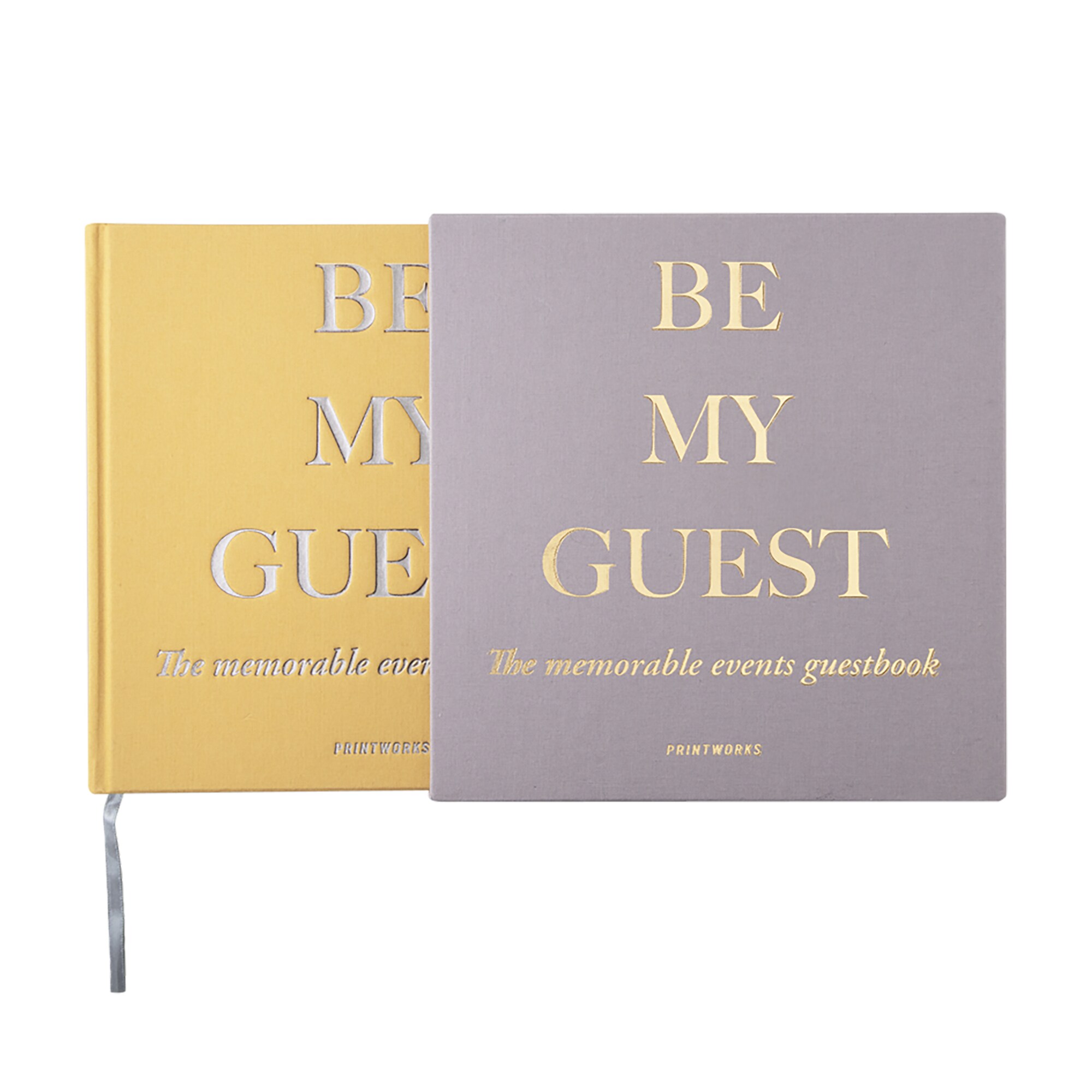 Printworks Guestbook Beige/Yellow