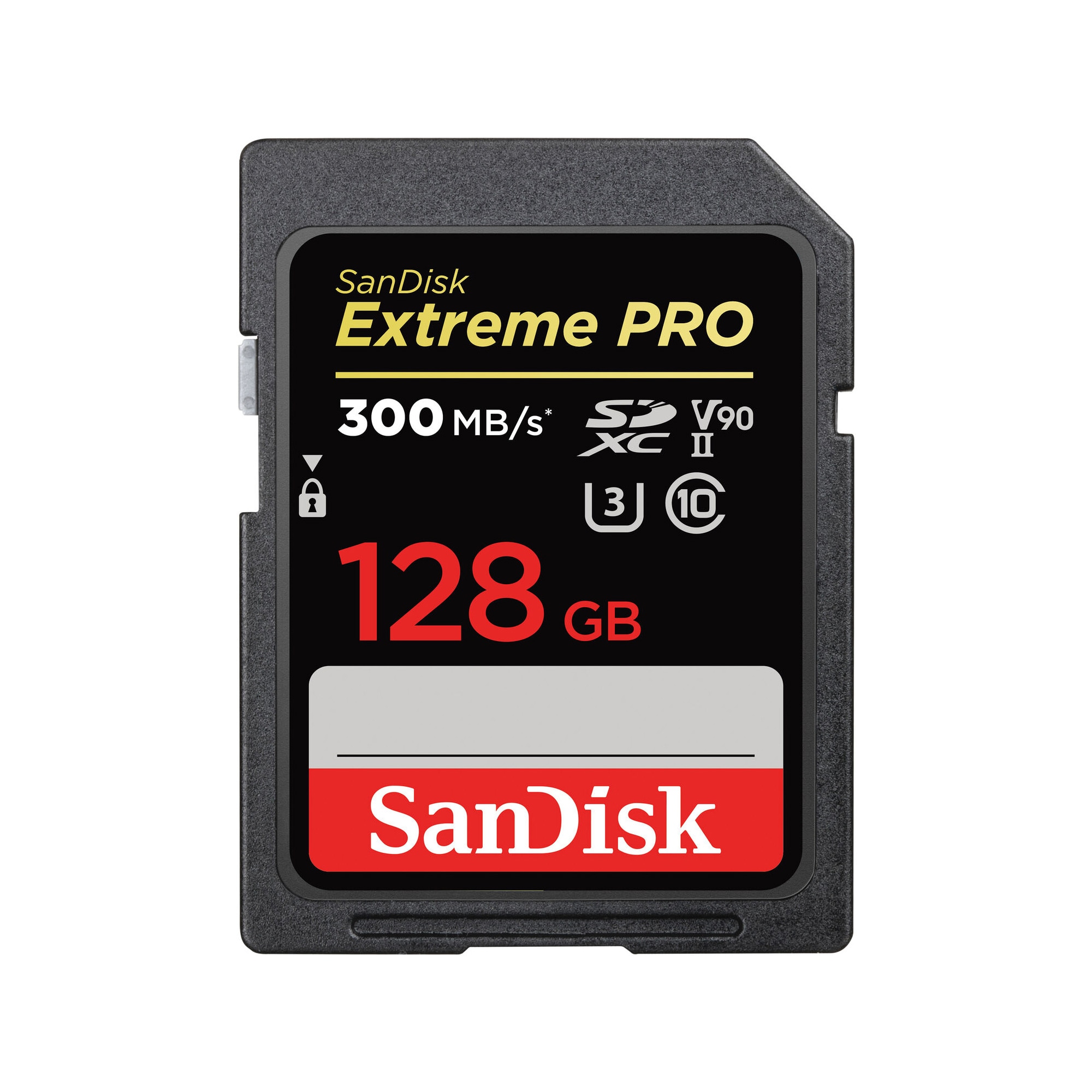SanDisk SDXC Extreme Pro UHS-II U3 V90 300MB/s 128GB