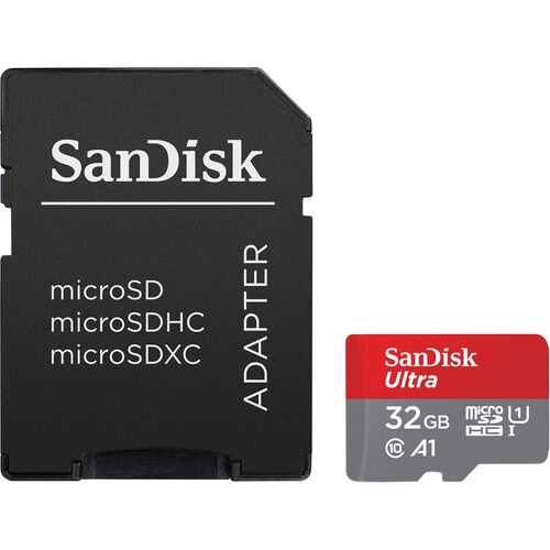SanDisk MicroSDHC 32GB 120MB/s UHS-I