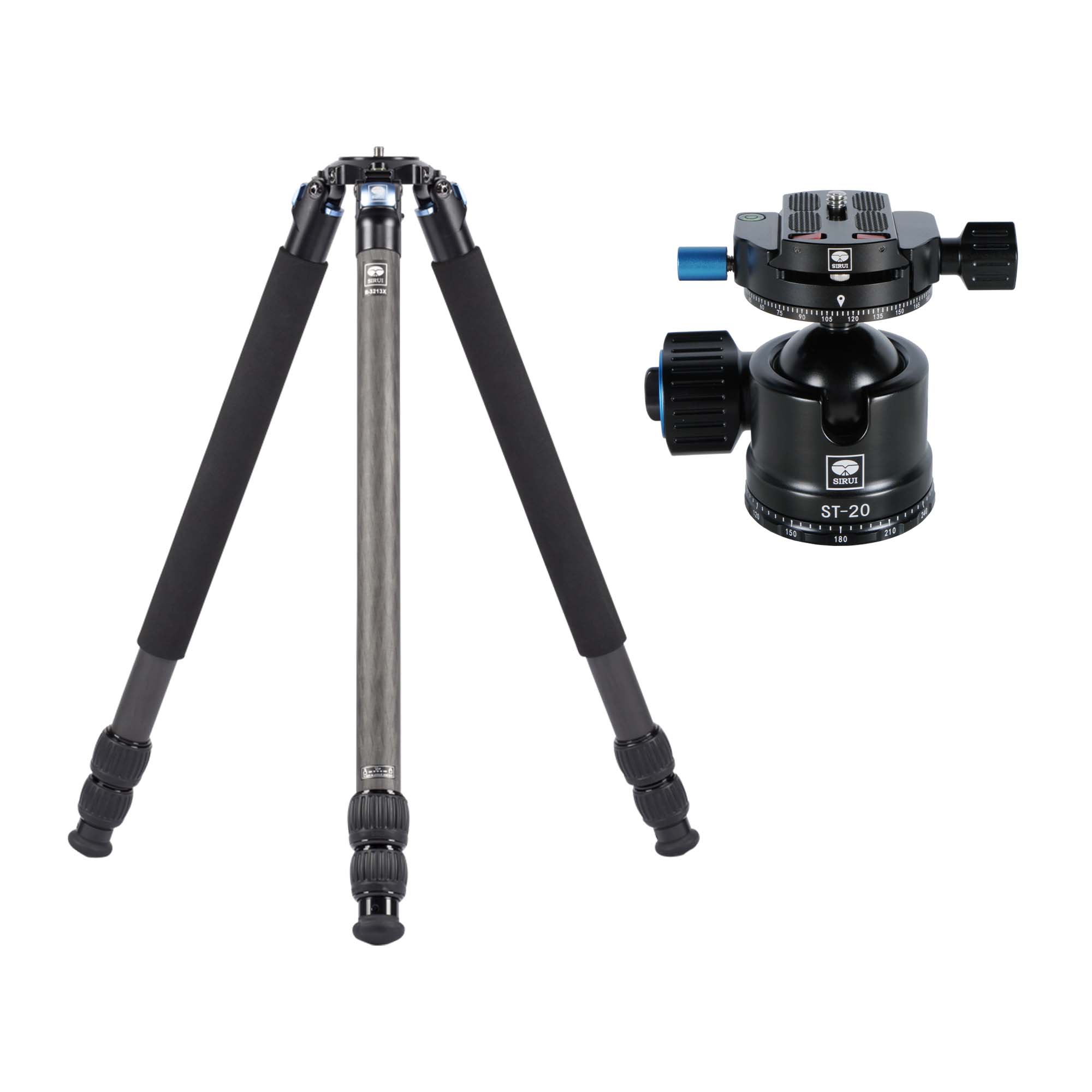 Sirui Stativkit R-3213X + ST-20 Panoreringshuvud