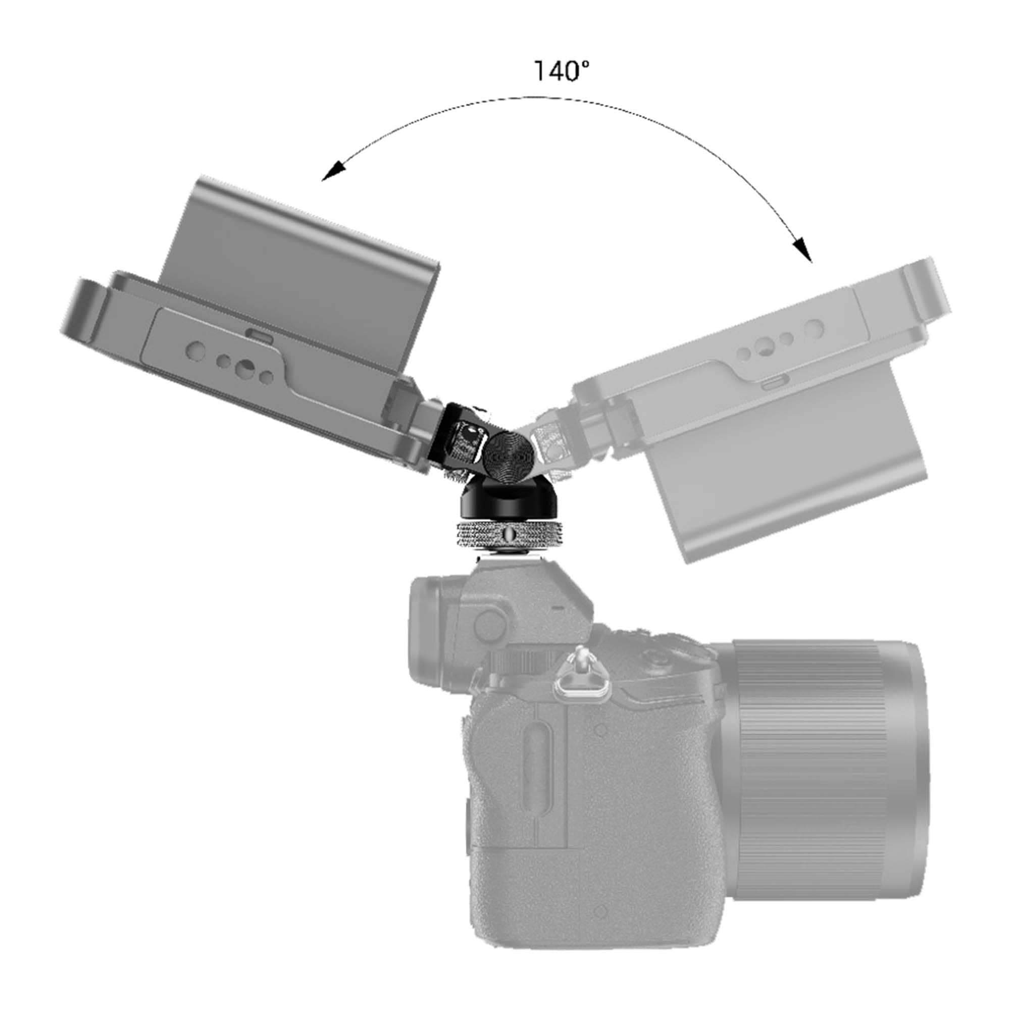 SmallRig 2346 Swivel & Tilt Mount med Cold Shoe