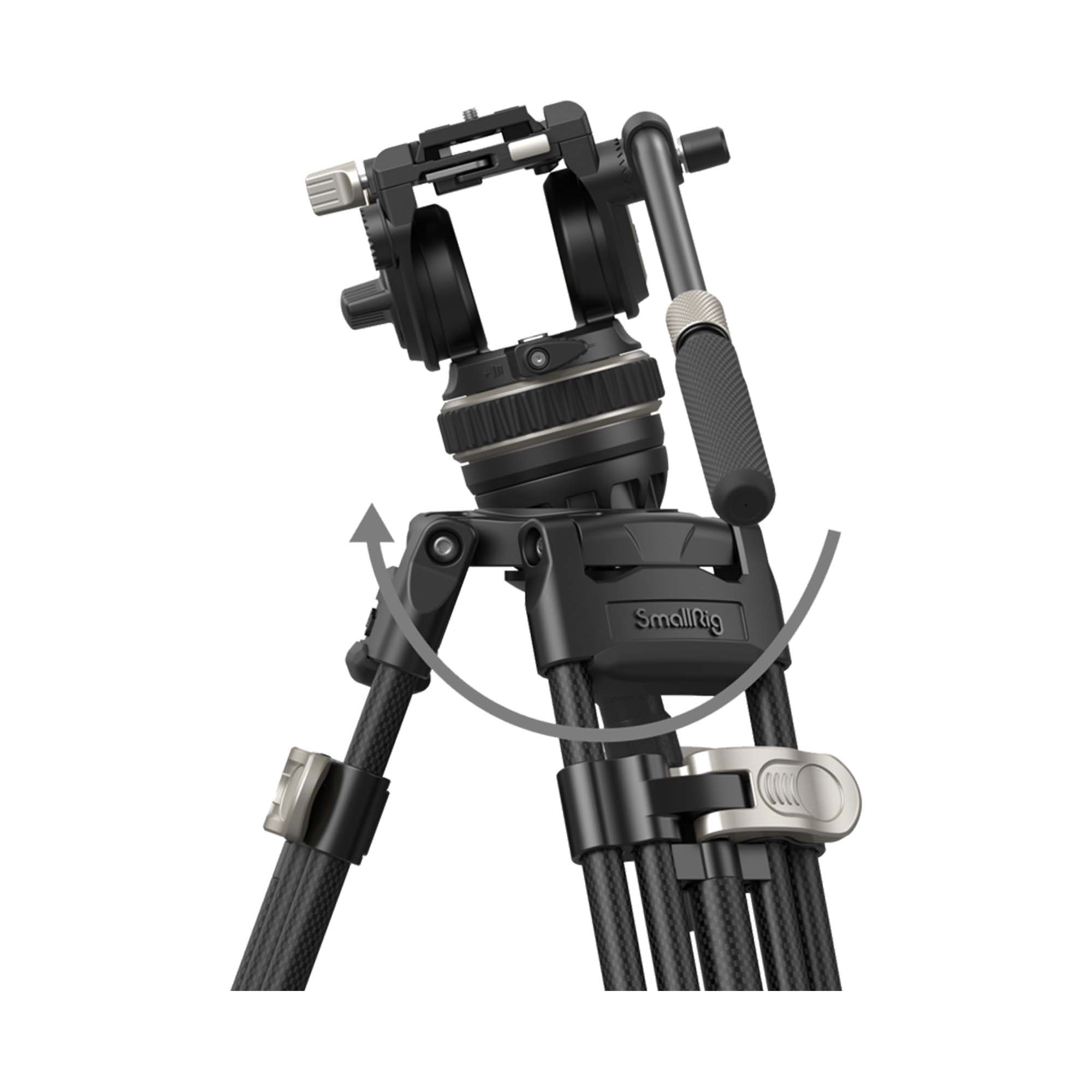 SmallRig 3989 Heavy-Duty Kolfiber Videostativkit FreeBlazer AD-100