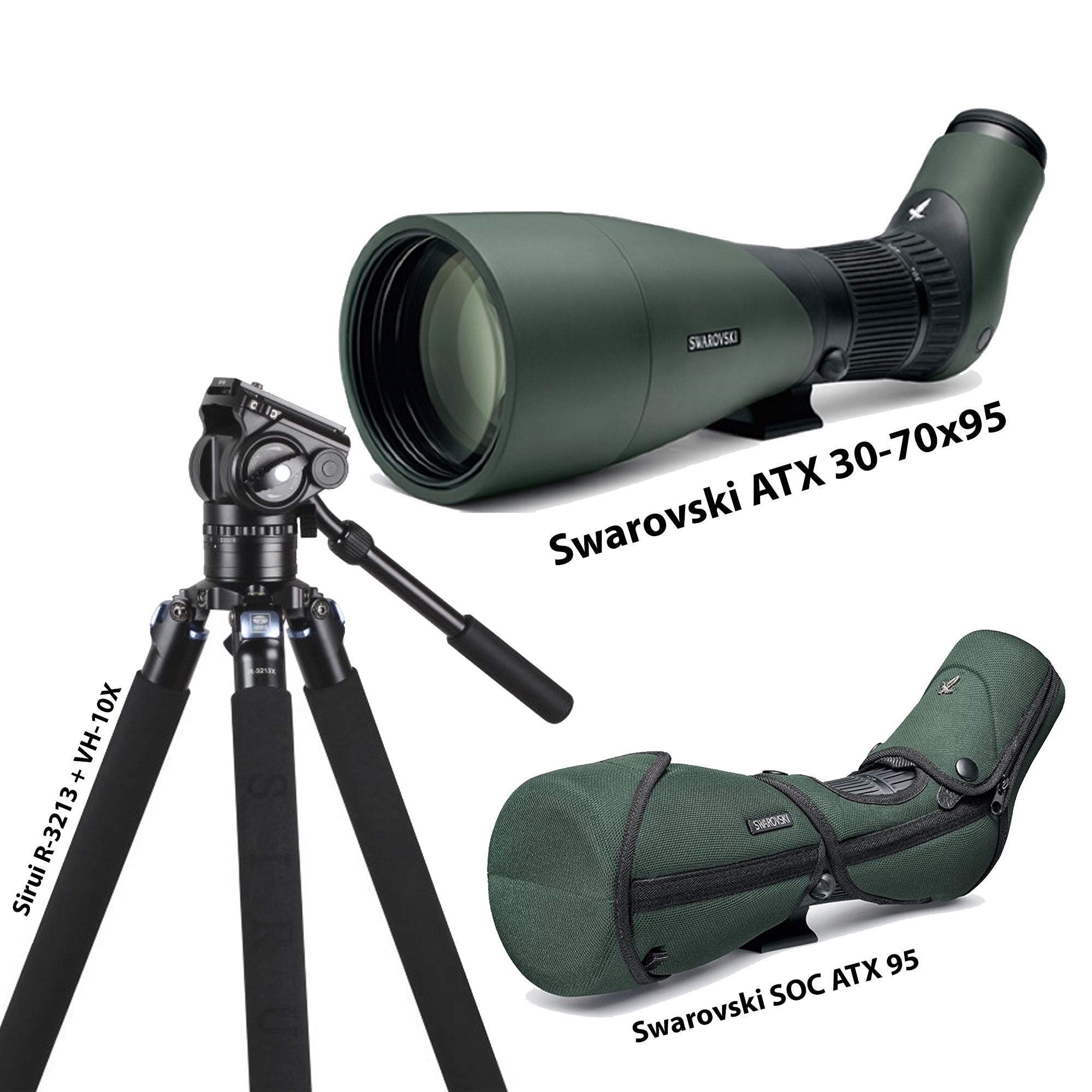 Swarovski ATX 30-70X95 Paket med väska och stativ i kolfiber