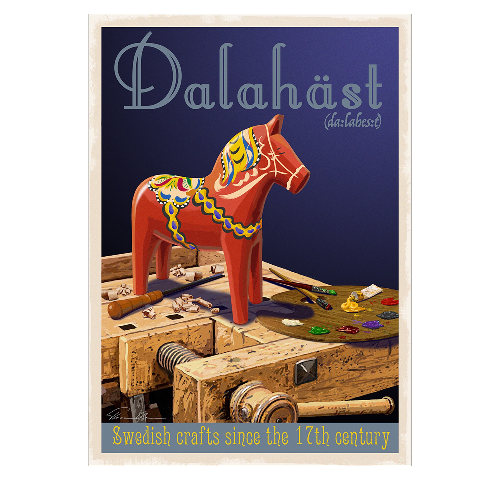 ThomasO Poster Dalahäst