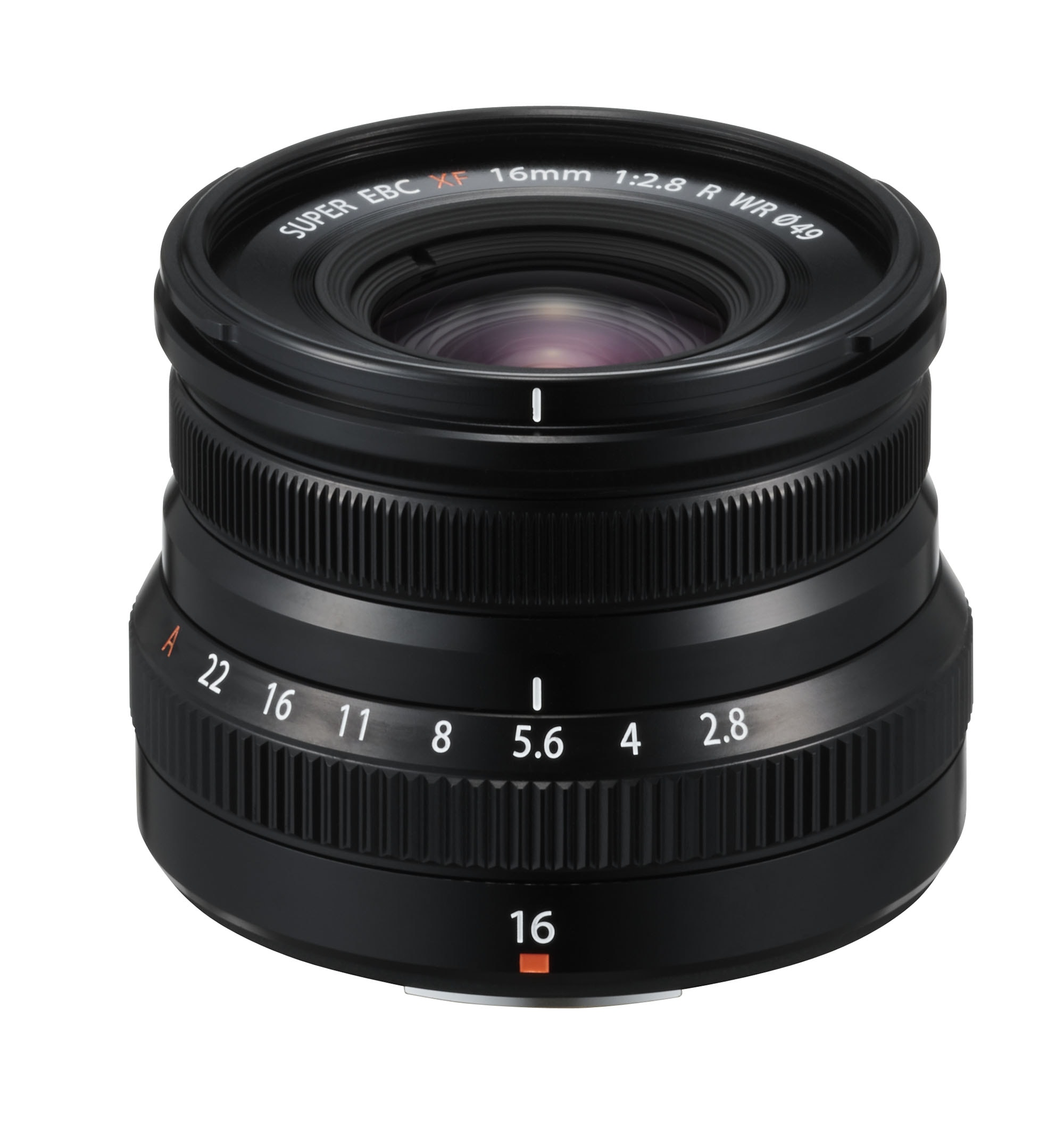 Fujifilm XF 16mm f/2,8 WR Svart