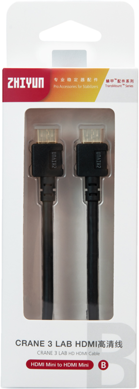 Zhiyun kabel - HDMI Mini till HDMI Mini