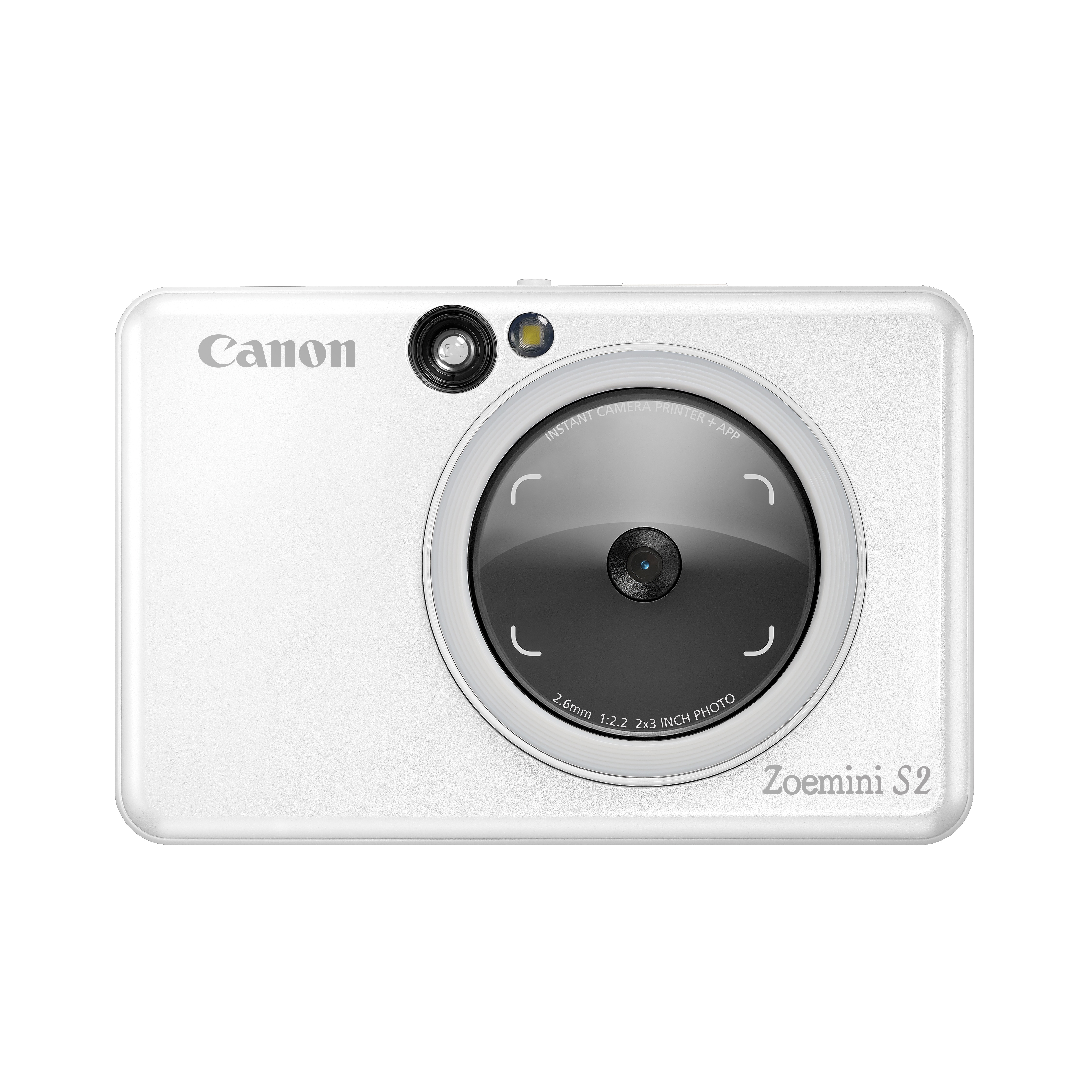 Canon Instant Camera Printer Zoemini Pearl White S2