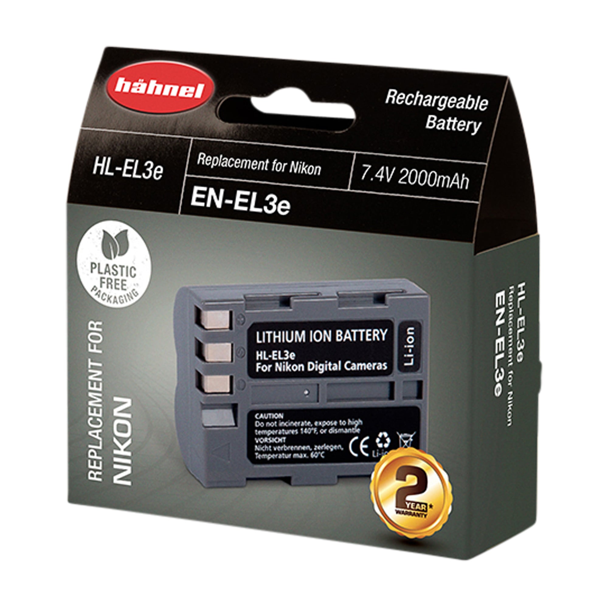 Hähnel Batteri Nikon HL-EL3e