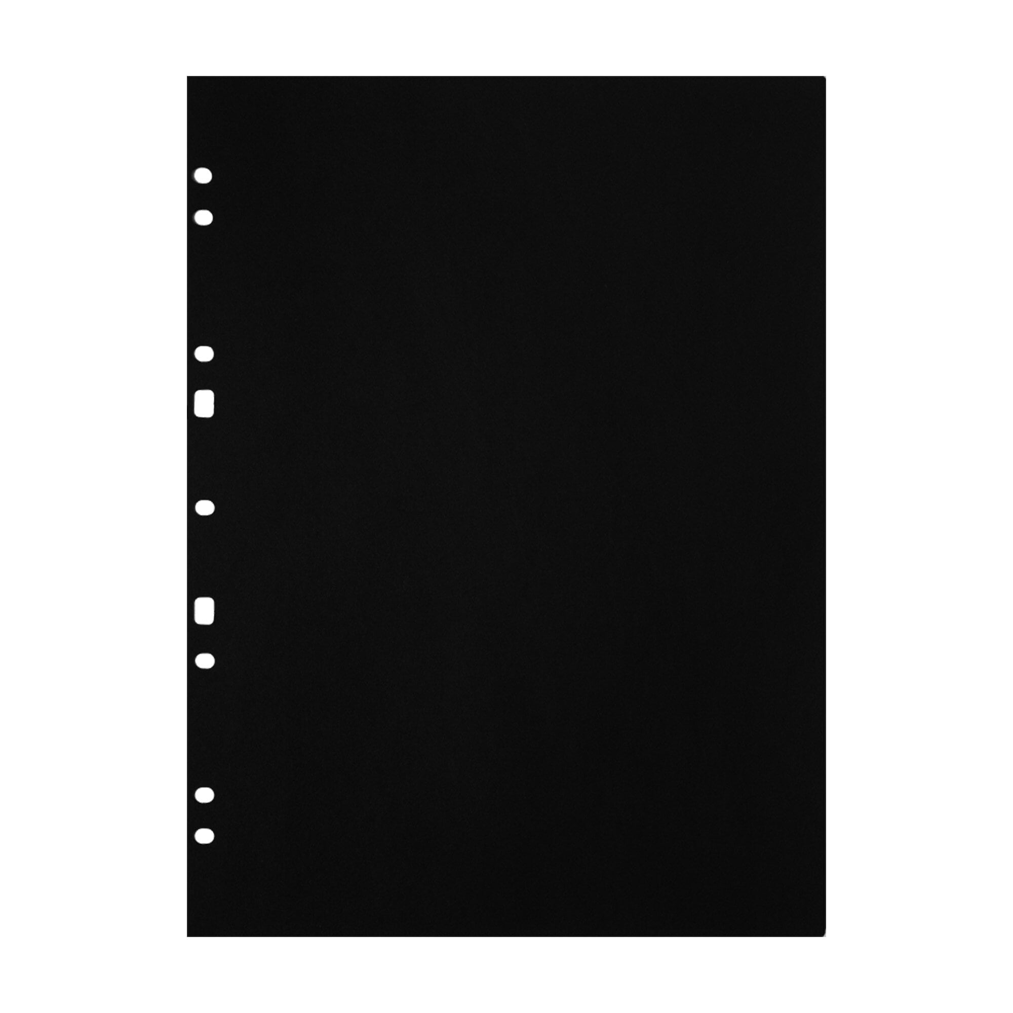 Focus Kartongblad för ringpärm A4 Svart 30-pack