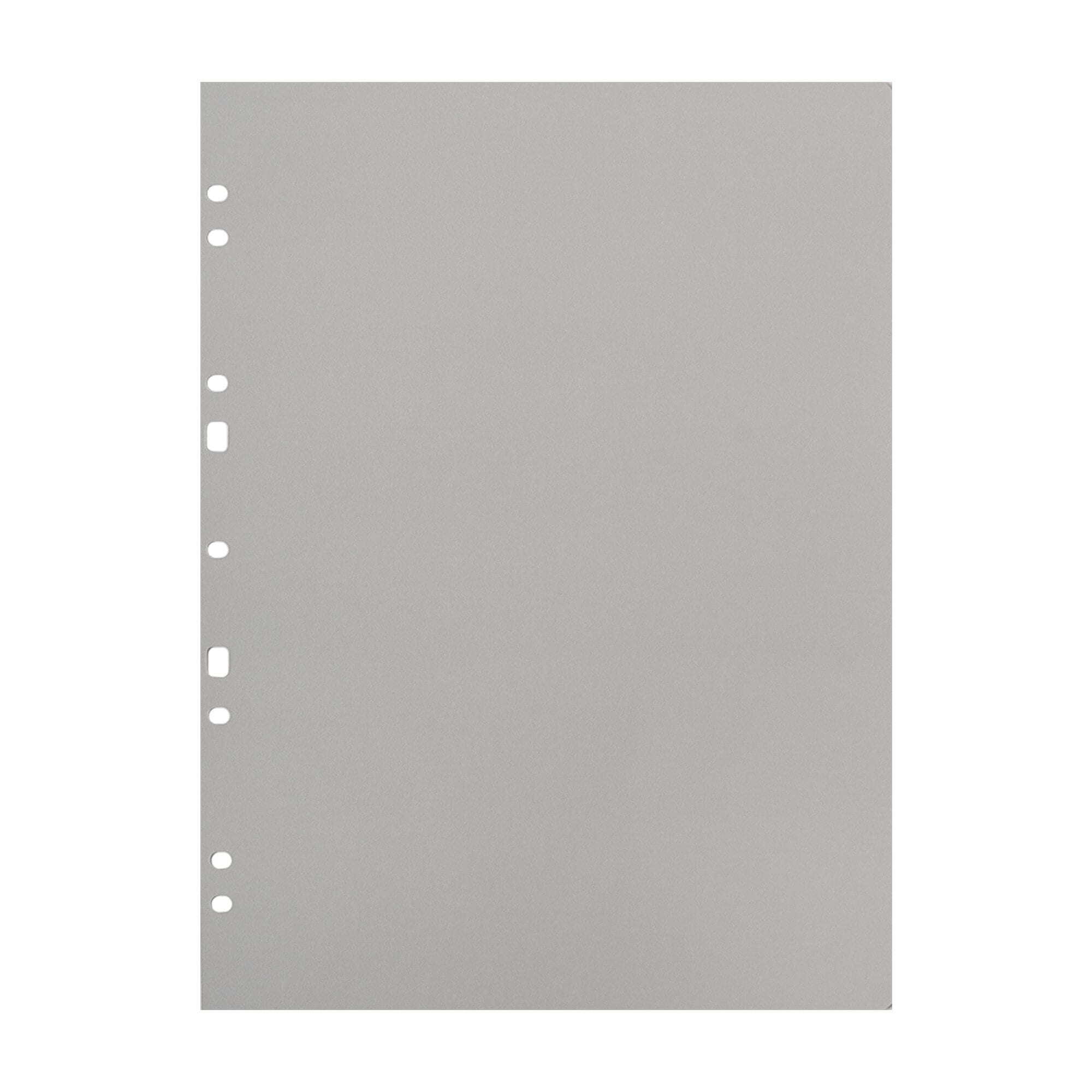 Focus Kartongblad för ringpärm A4 Grå 30-pack