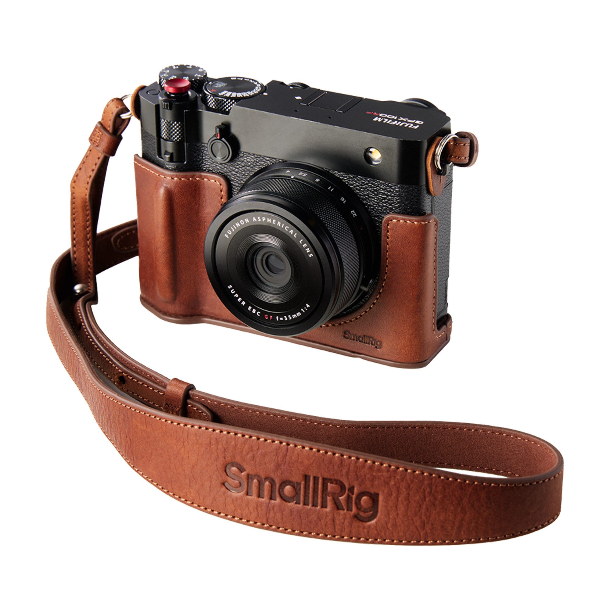 SmallRig 5268 Case Läder Brun Till Fujifilm GFX100RF