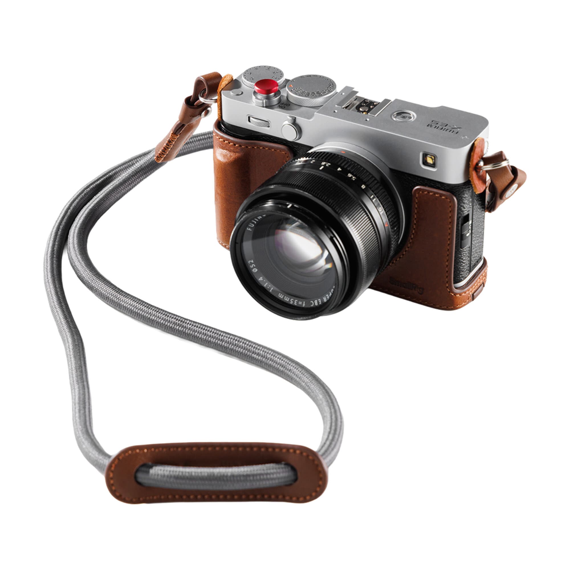SmallRig 5449 Läderväska kit för Fujifilm X-E5 Brun