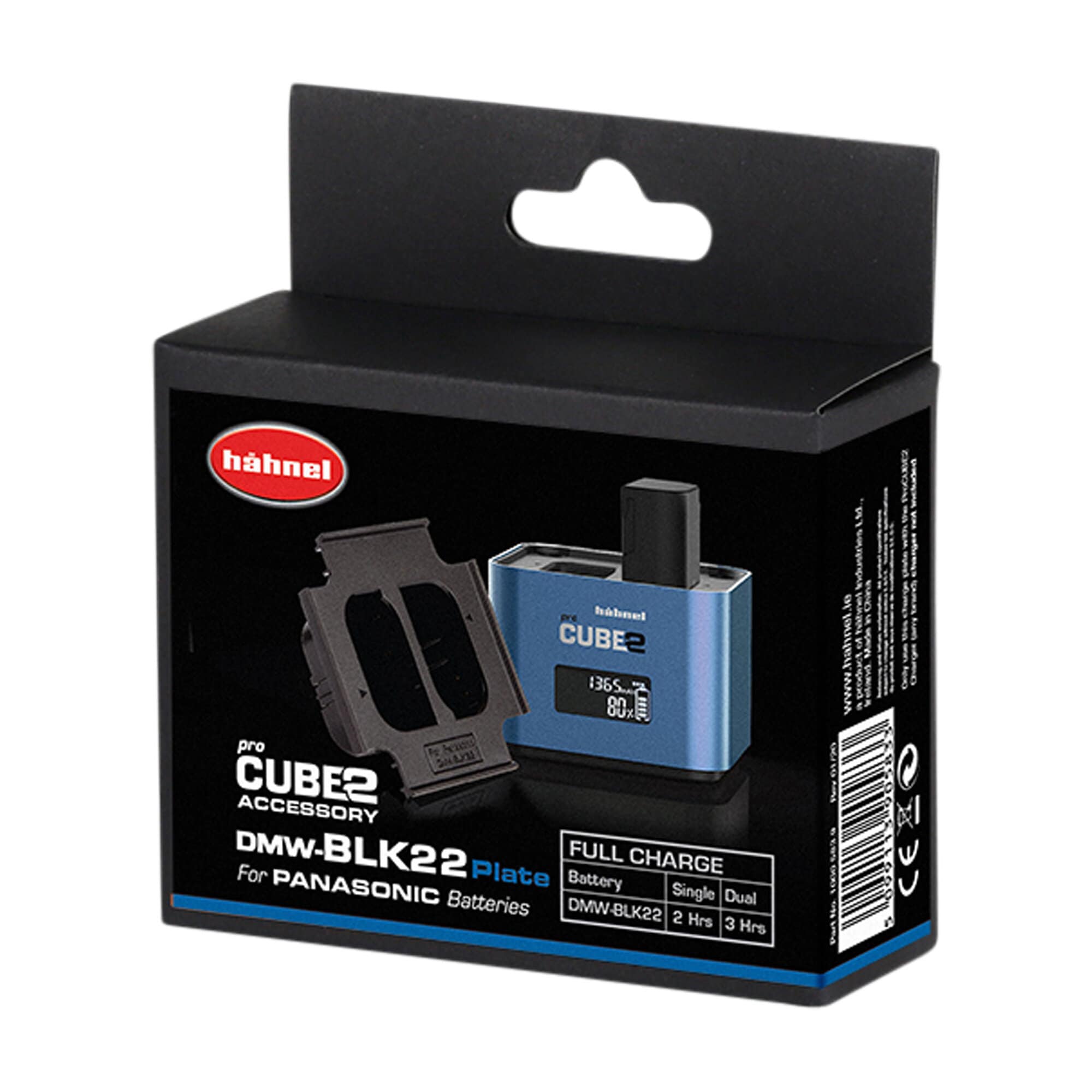 Hähnel ProCUBE 2 Platta För Panasonic DMW-BLK22 Batteri