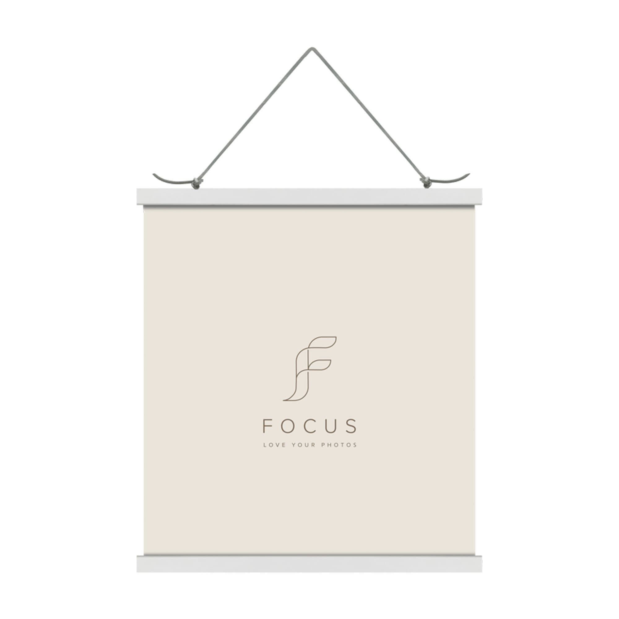Focus Poster Hanger Magnet Vit 41cm