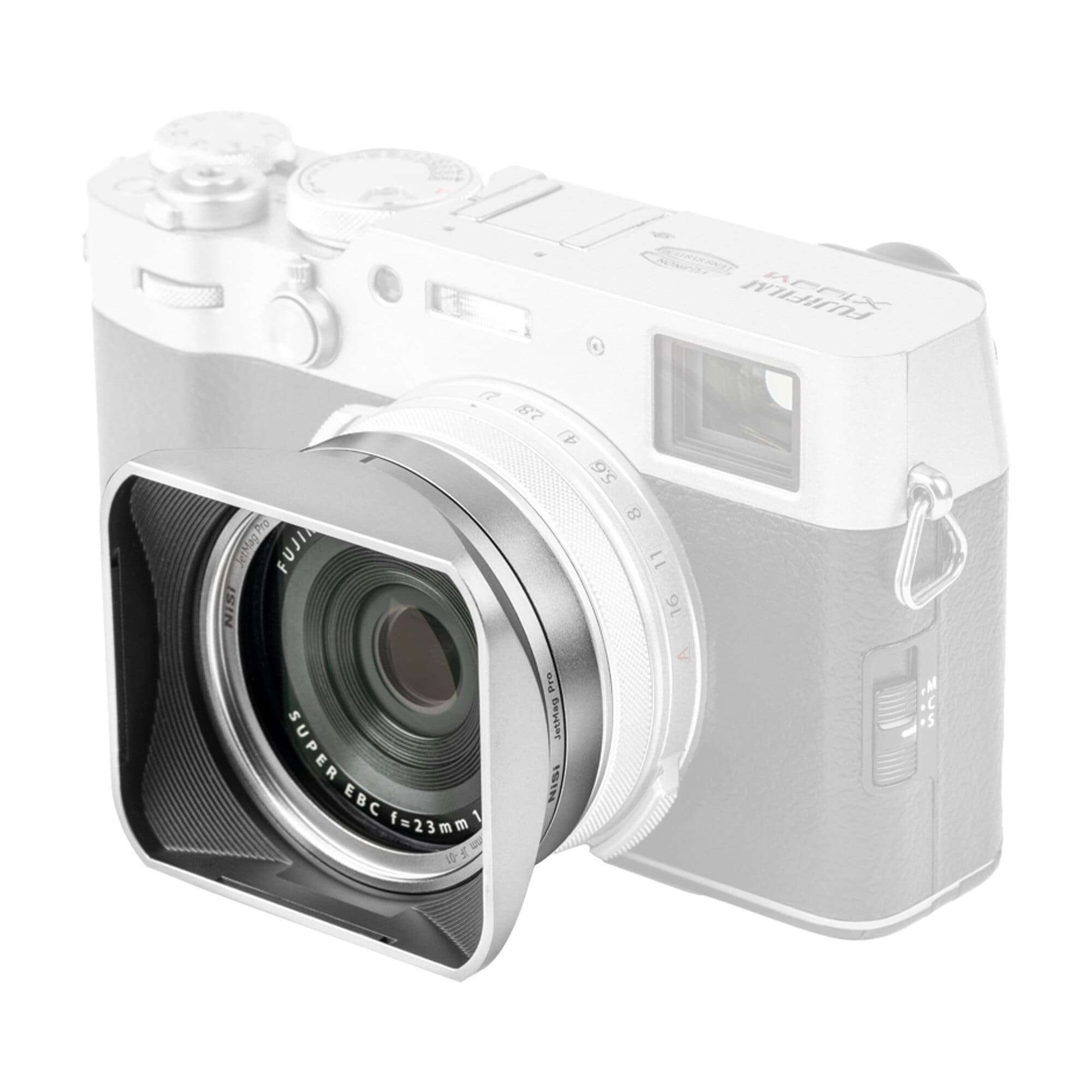 NiSi Jetmag Pro Motljusskydd & UV-filter för Fujifilm X100-serien Silver