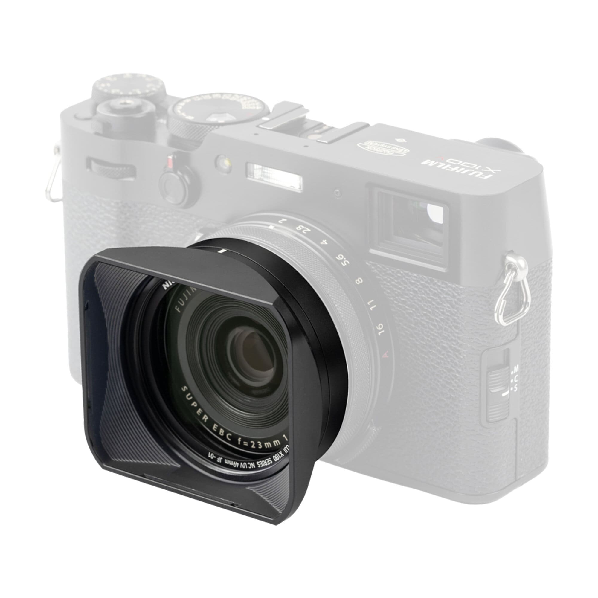 NiSi Jetmag Pro Motljusskydd & UV-filter för Fujifilm X100-serien Svart