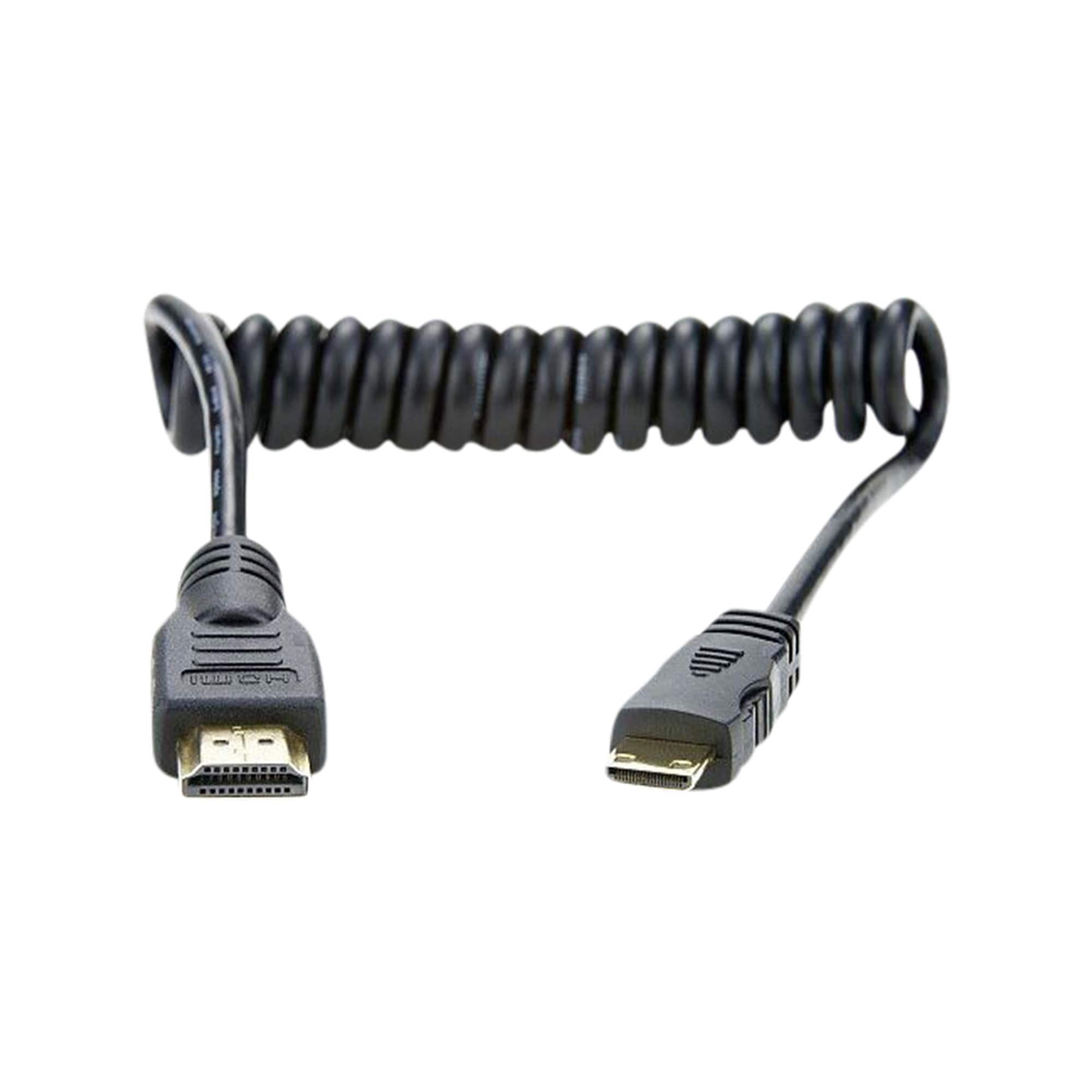 Atomos Coiled Mini HDMI-Standard 30cm Coiled