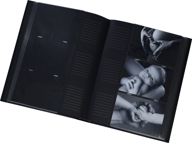 Buy Exclusive Line Super Photo Album Black - 300 Pictures in 11x15