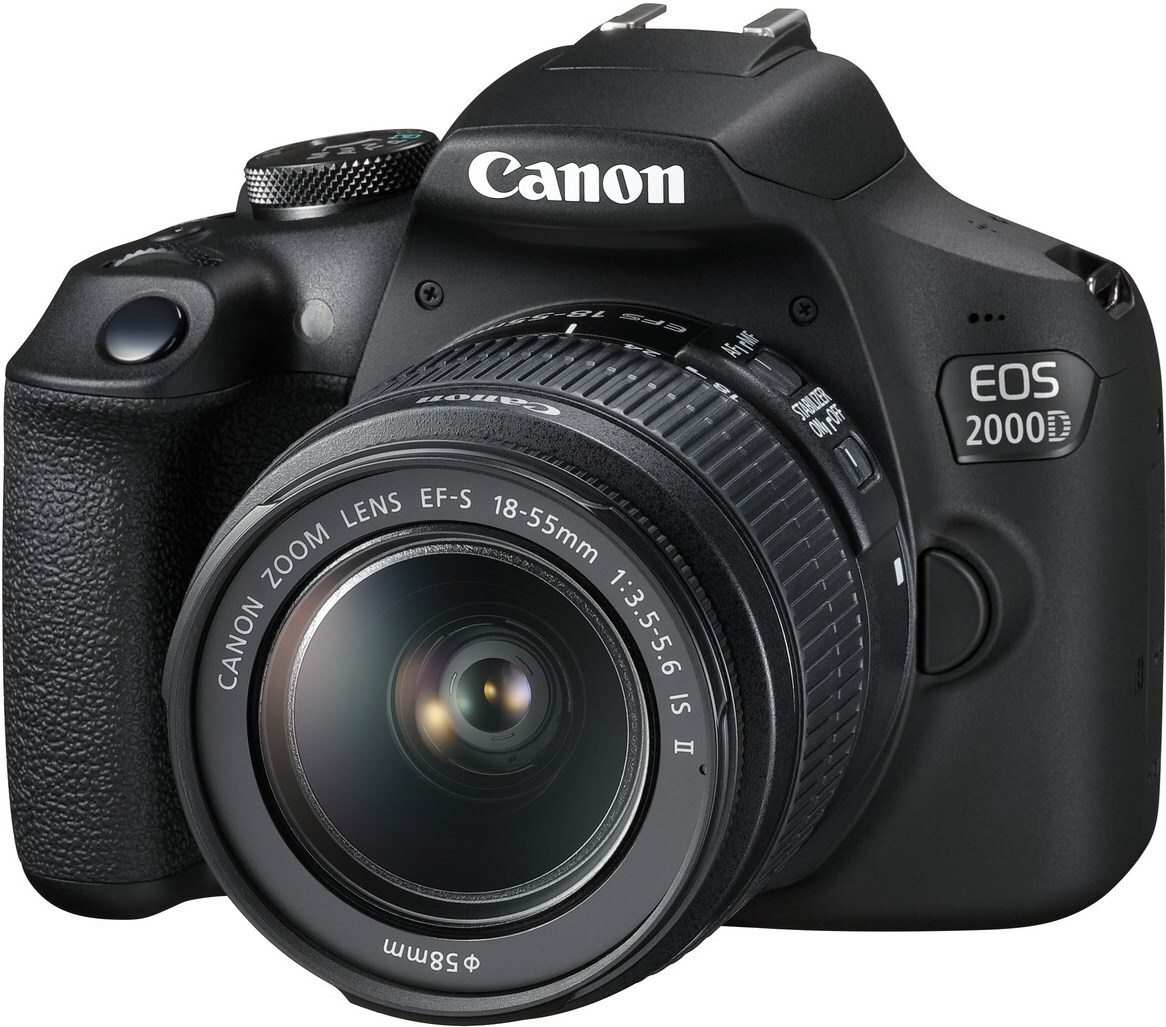 Canon 2000D + 18-55 IS II