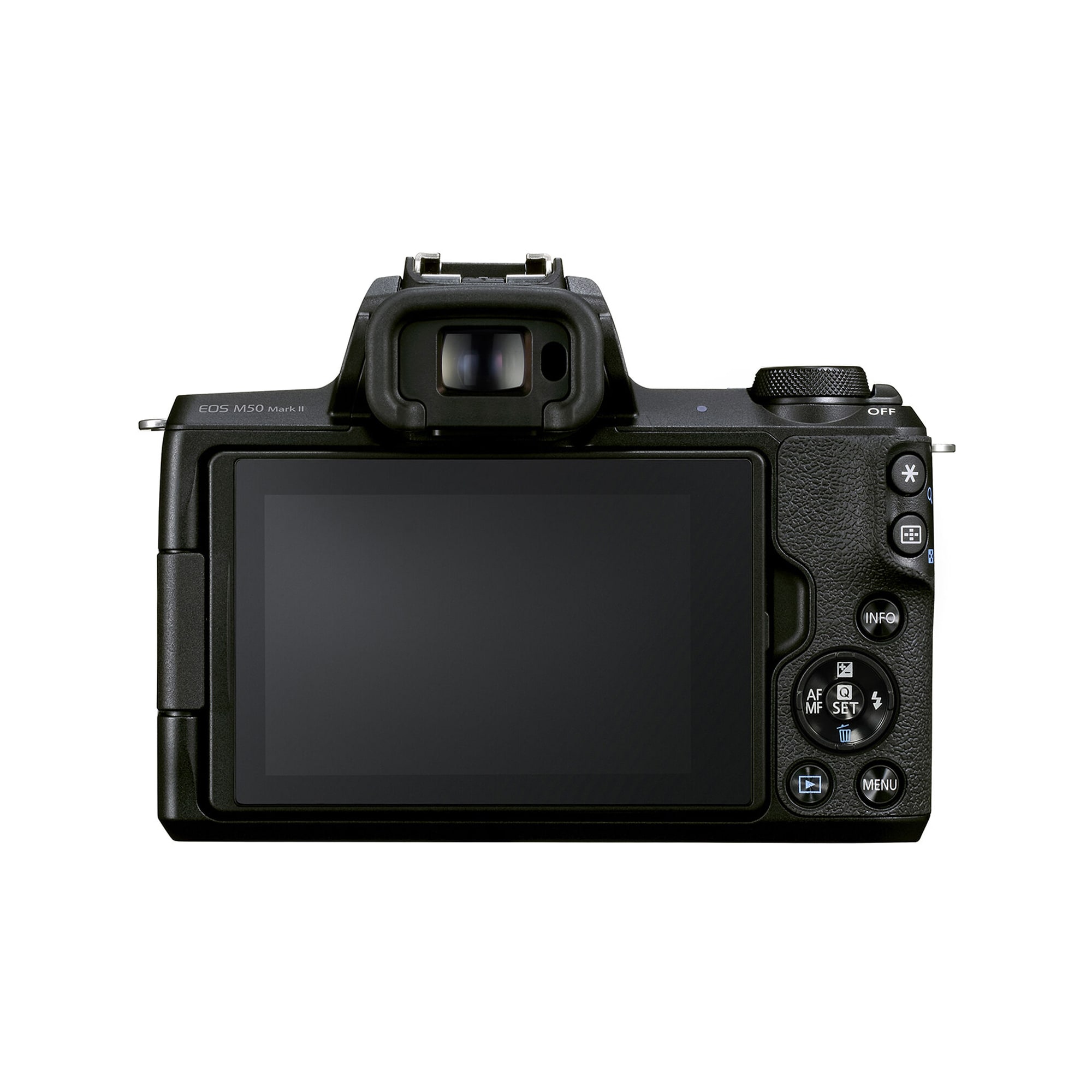 Canon EOS M50 Mark II svart kamerahus + EF-M 18-150/3,5-6,3 IS STM