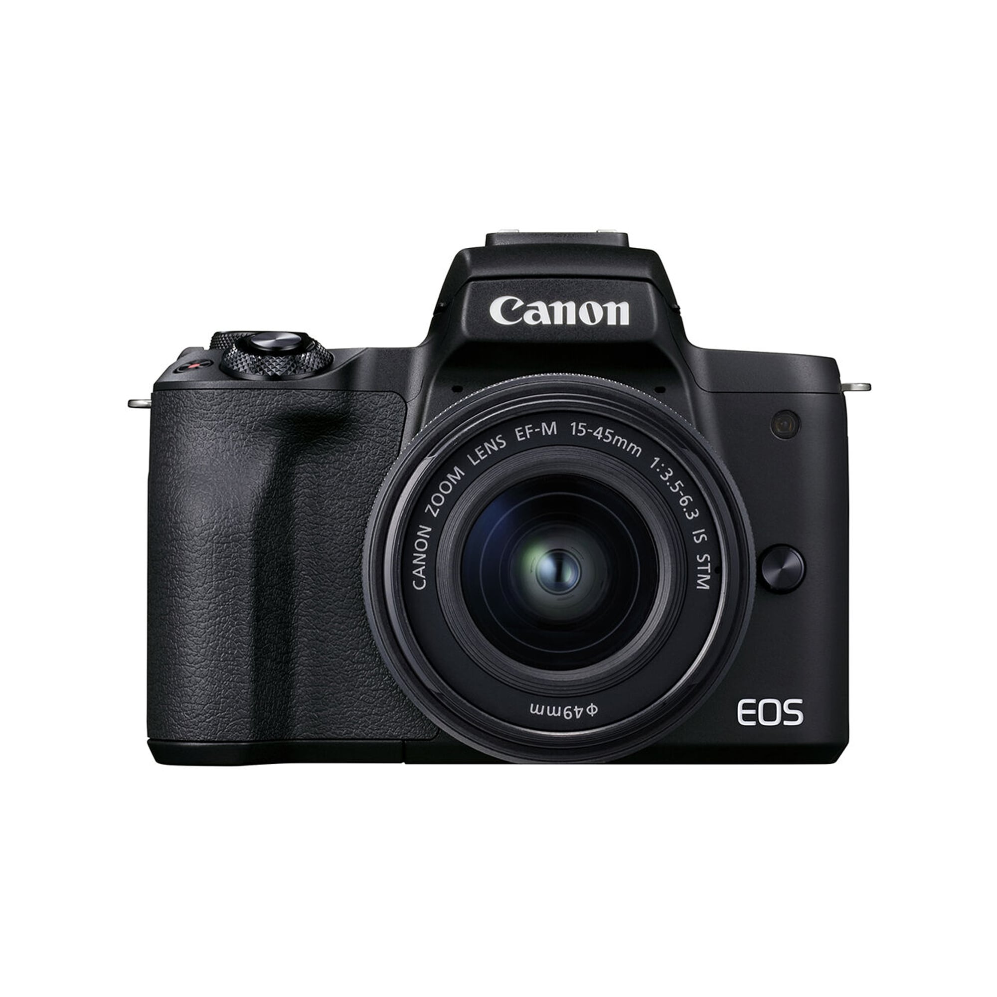 Canon EOS M50 Mark II svart kamerahus + EF-M 15-45/3,5-6,3 IS STM