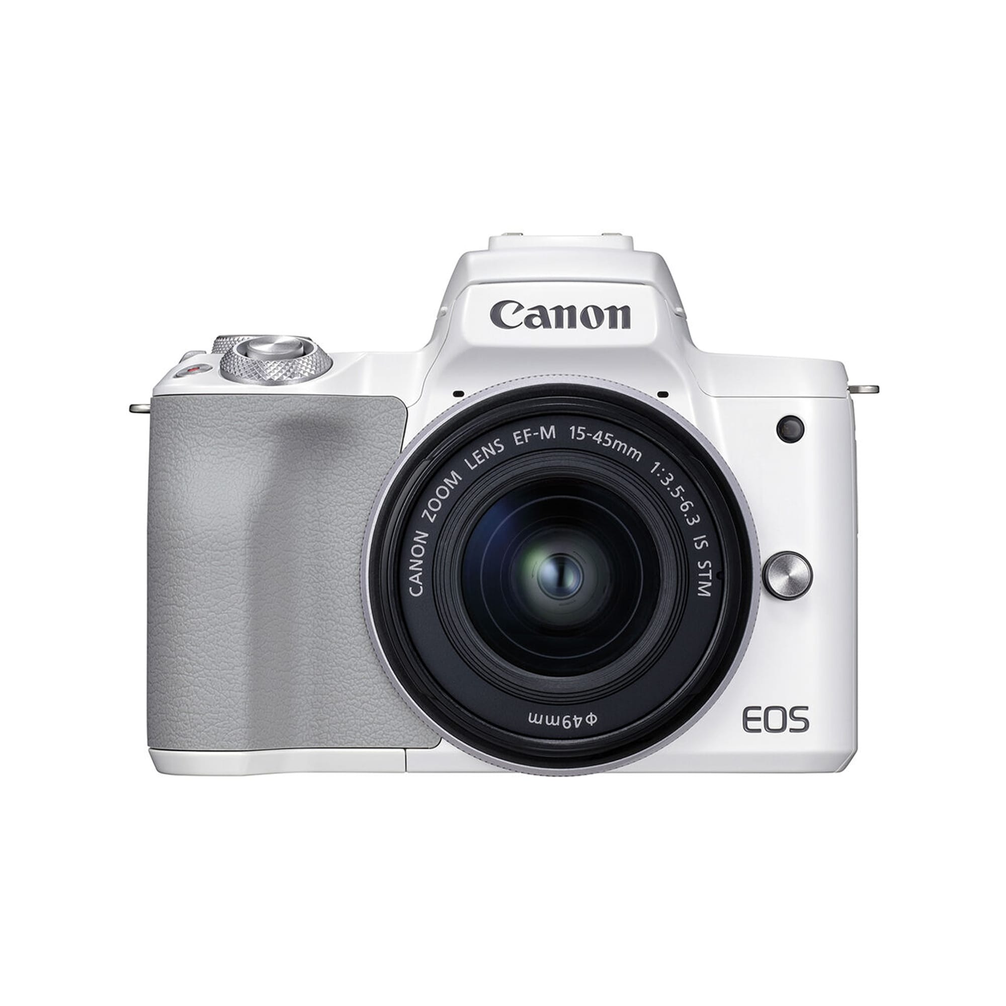 Canon EOS M50 Mark II vit kamerahus + EF-M 15-45/3,5-6,3 IS STM