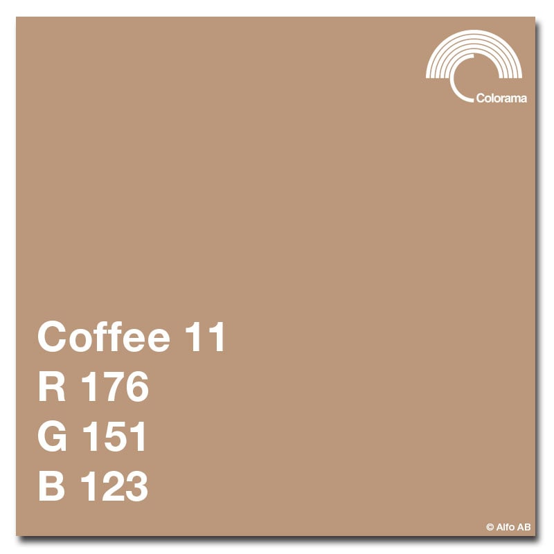 Colorama Bakgrundspapper 2,72x11m Coffee