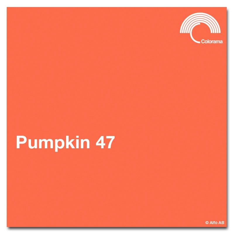 Colorama Bakgrundspapper 2,72 x 11m Pumpkin