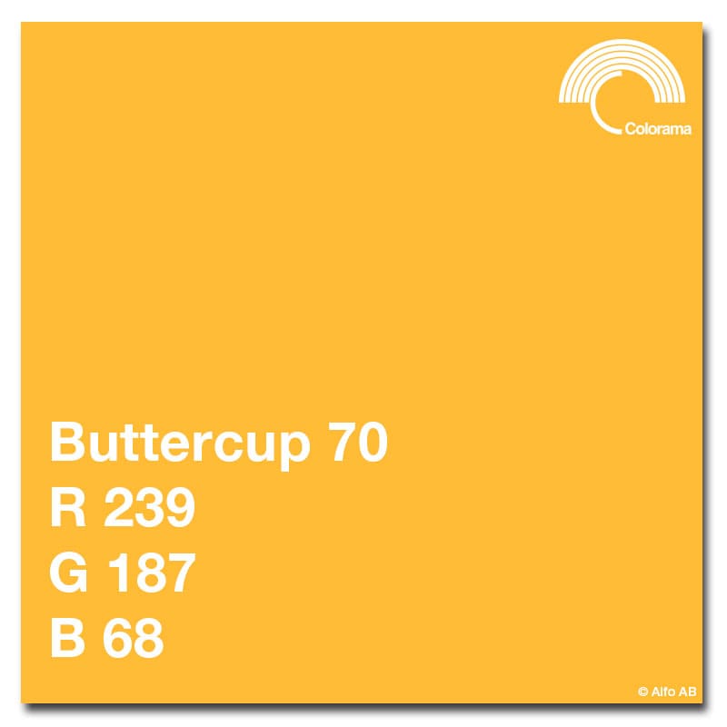 Colorama Bakgrundspapper 2,72x11m Buttercup