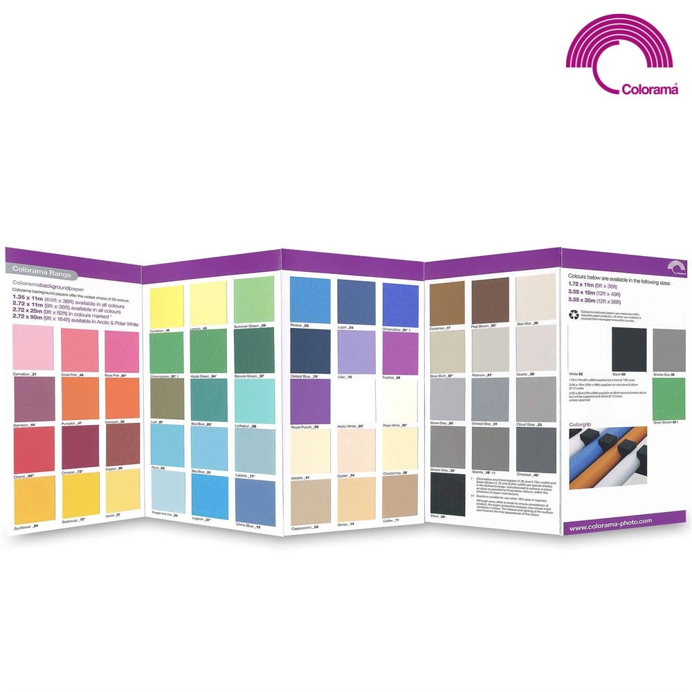 Colorama Bakgrundspapper 2,72 x 11m Charcoal