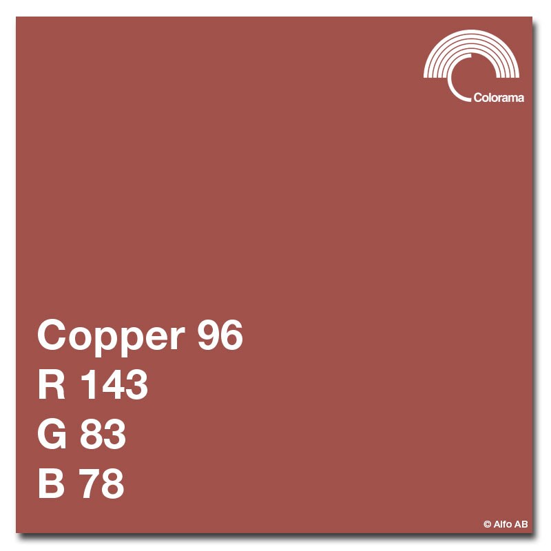 Colorama Bakgrundspapper 2,72x11m Copper