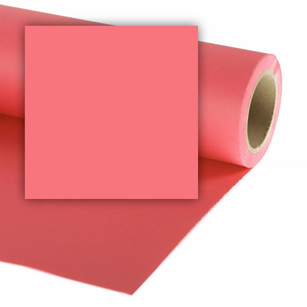 Colorama Bakgrundspapper 2,72x11m Coral Pink