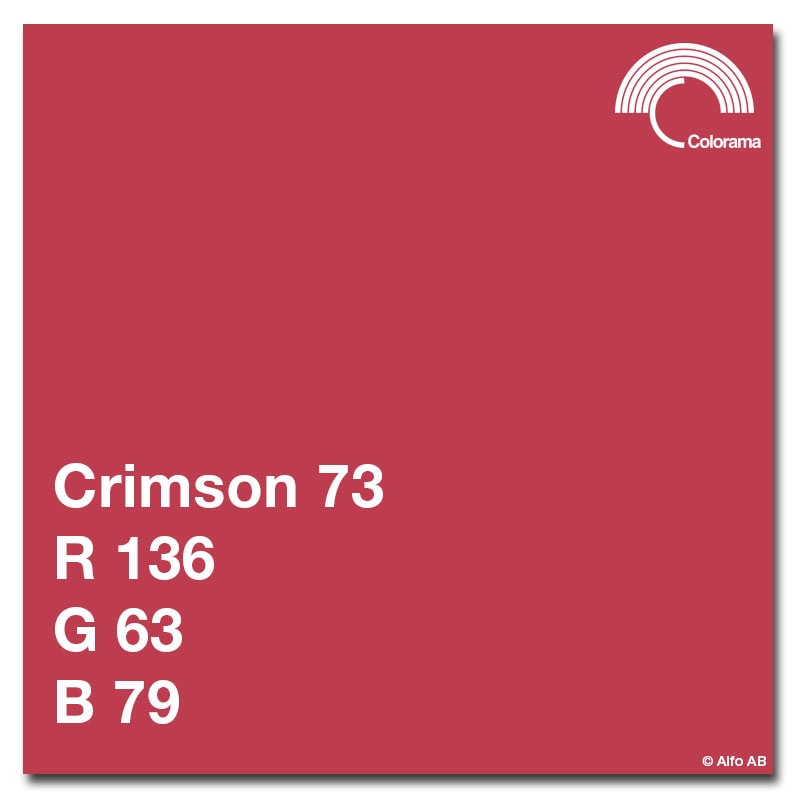Colorama Bakgrundspapper 2,72x11m Crimson