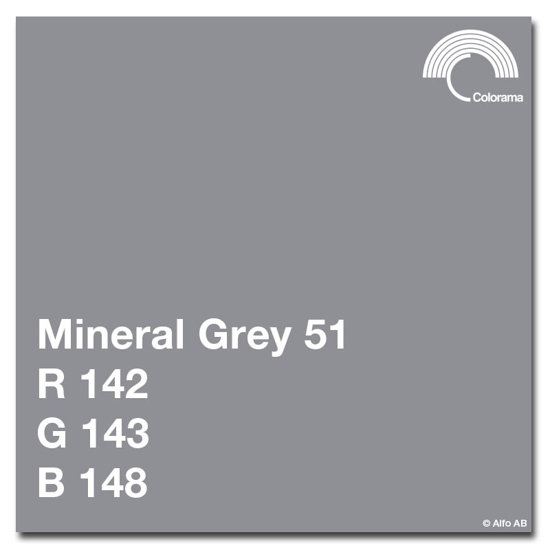 Colorama Bakgrundspapper 2,72x11m Mineral Grey