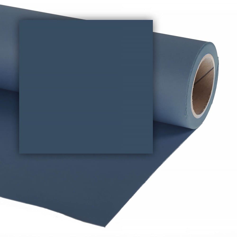 Colorama Bakgrundspapper 2,72x11m Oxford Blue